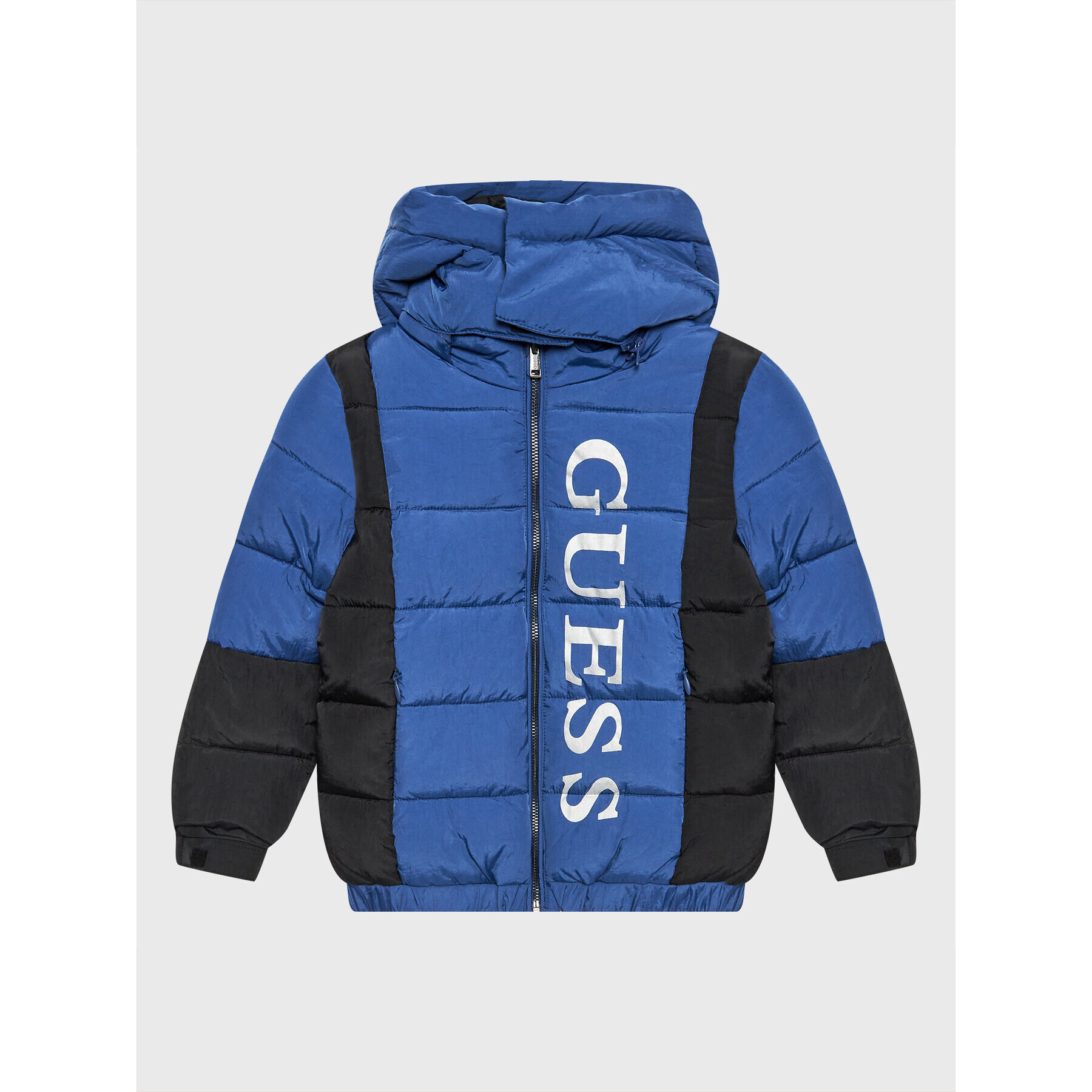 Guess Пухено яке H2BT01 WF090 Тъмносин Regular Fit - Pepit.bg