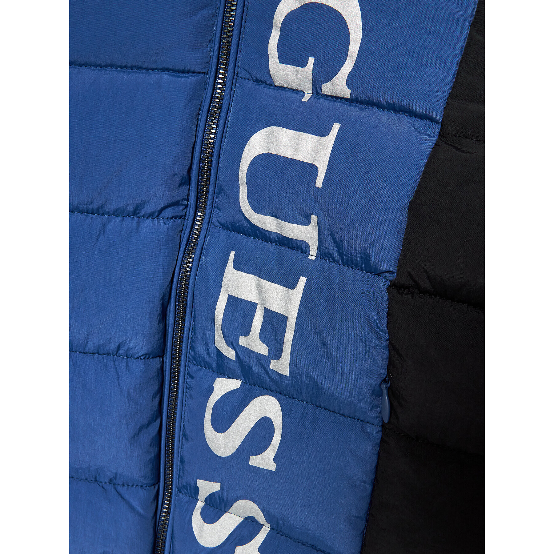 Guess Пухено яке H2BT01 WF090 Тъмносин Regular Fit - Pepit.bg