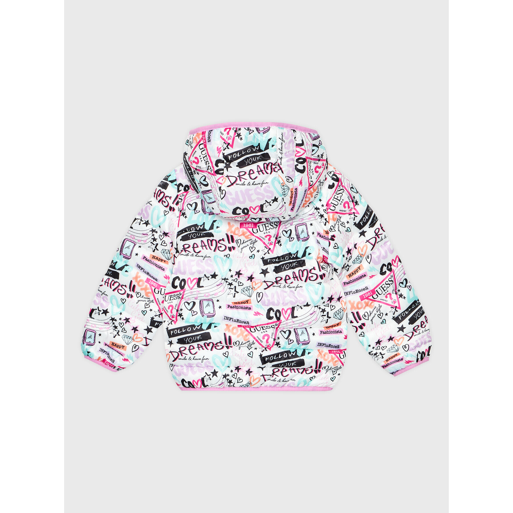 Guess Пухено яке H3RT05 WB310 Цветен Regular Fit - Pepit.bg