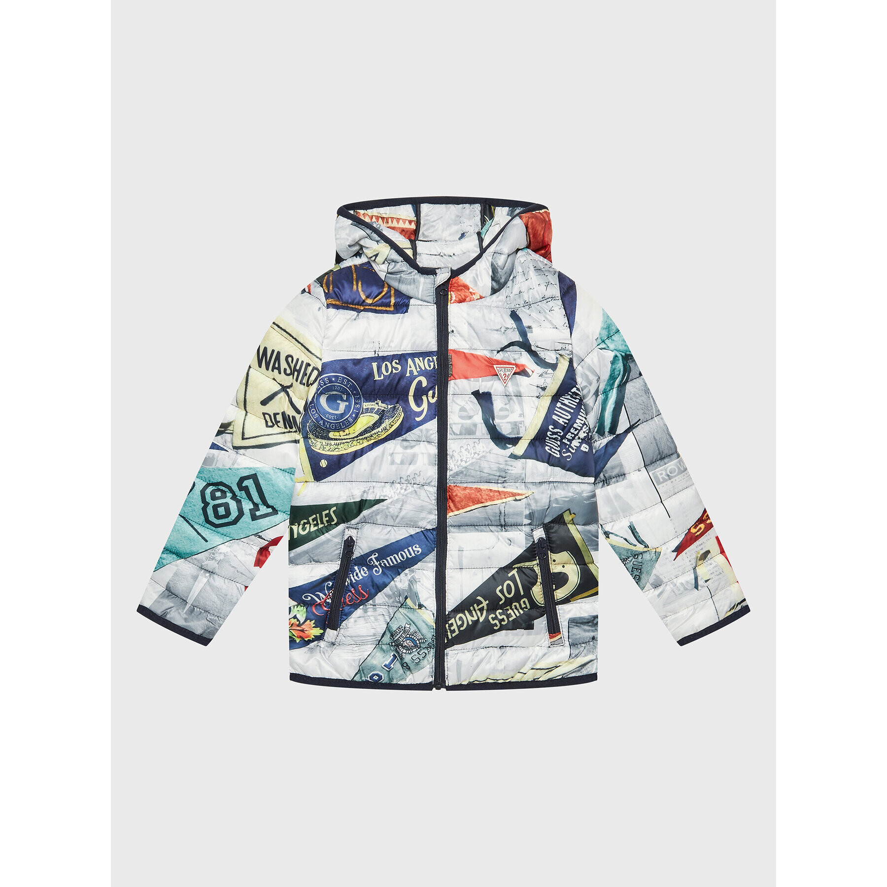 Guess Пухено яке H3RT05 WB310 Цветен Regular Fit - Pepit.bg