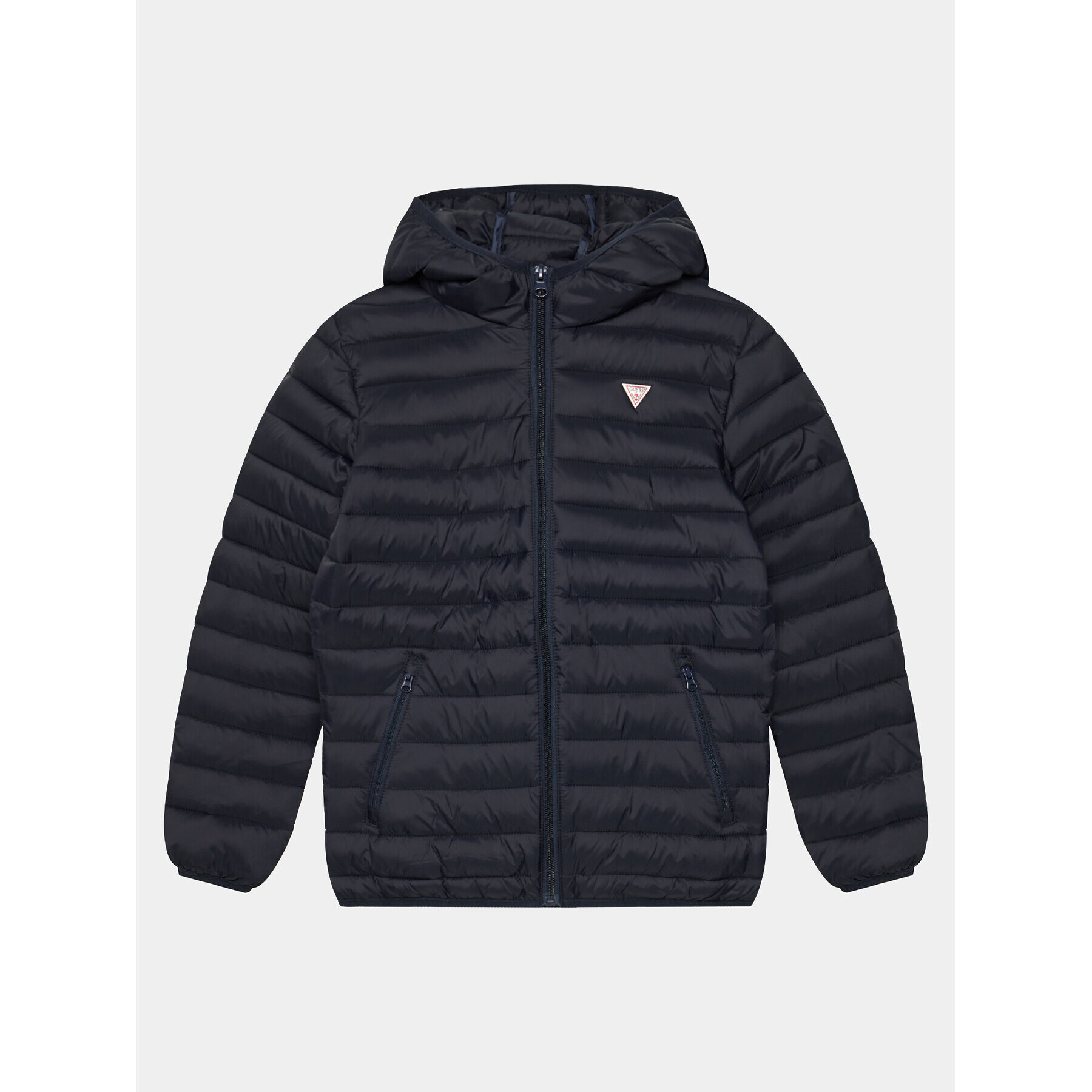 Guess Пухено яке H93J00 WCAO0 Син Regular Fit - Pepit.bg