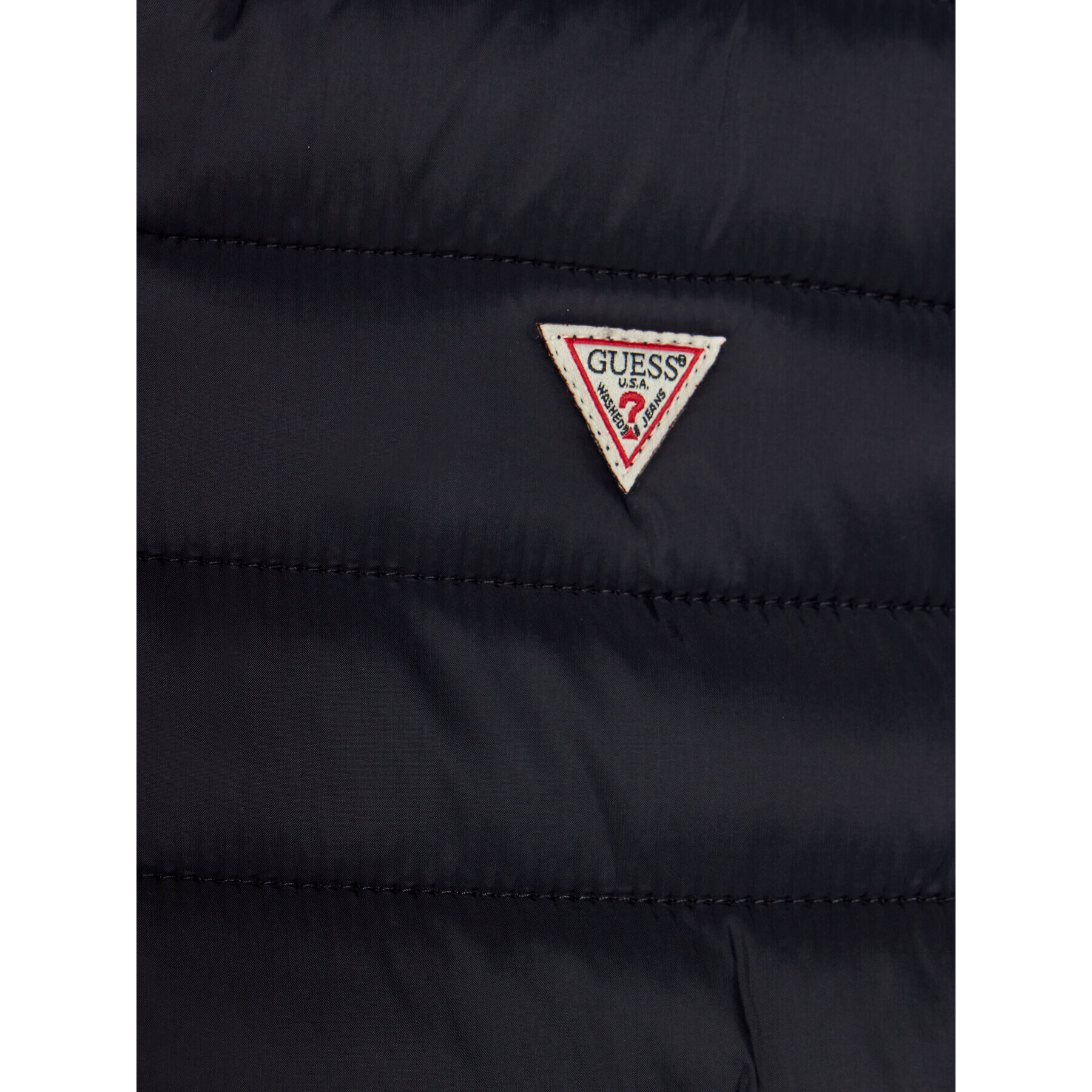 Guess Пухено яке H93J00 WCAO0 Син Regular Fit - Pepit.bg
