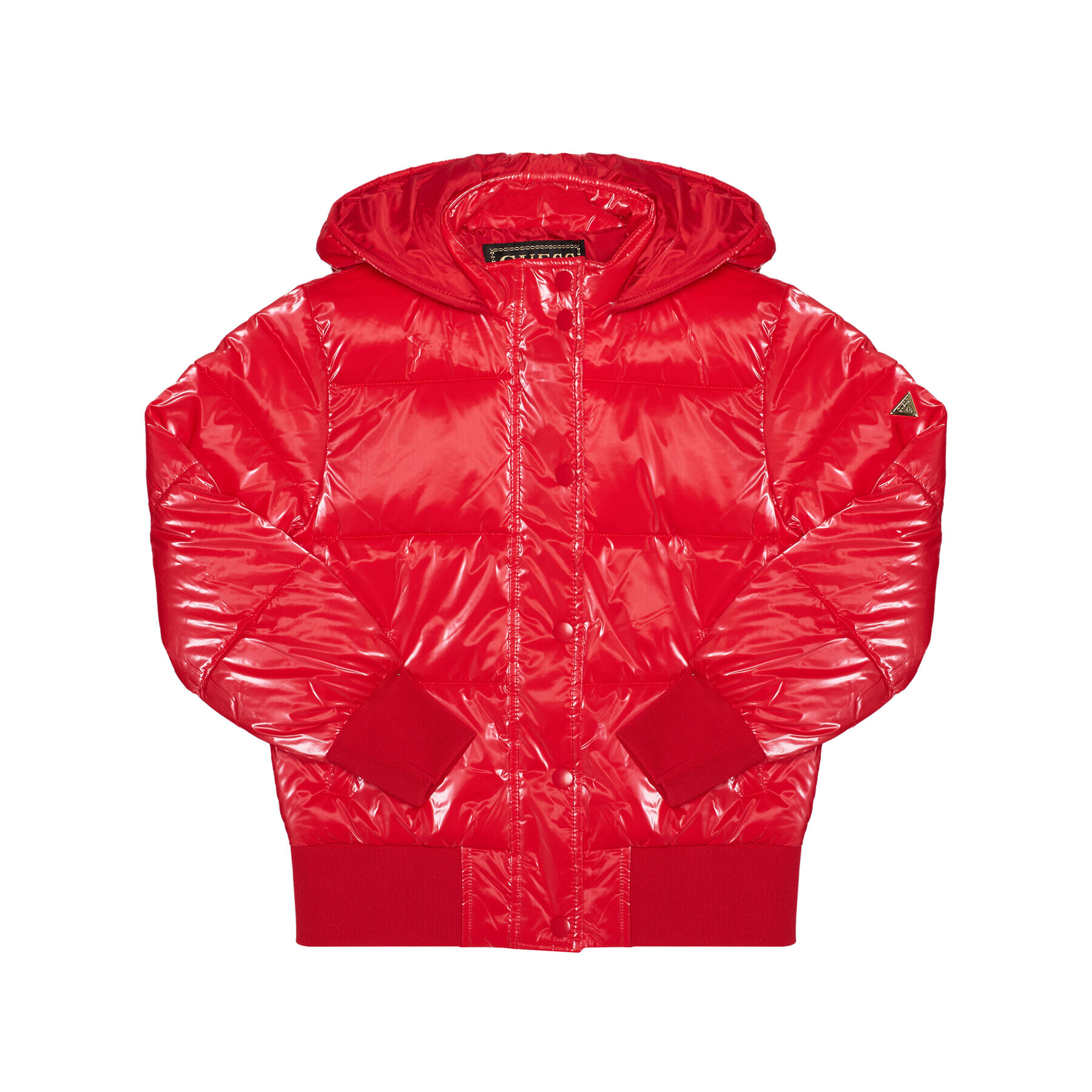 Guess Пухено яке J0BL10 WDCN0 Червен Regular Fit - Pepit.bg
