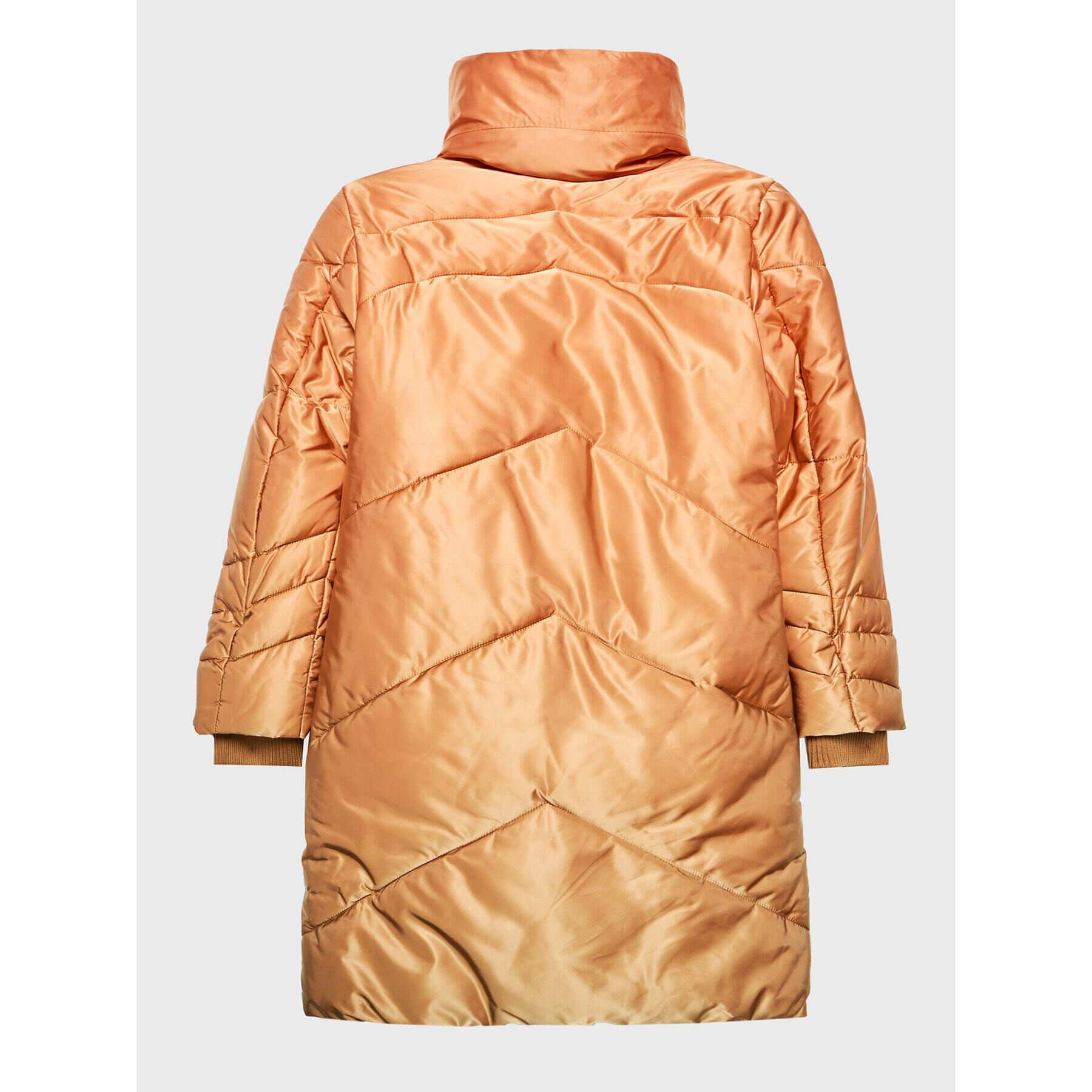 Guess Пухено яке J2BL23 WF170 Оранжев Regular Fit - Pepit.bg