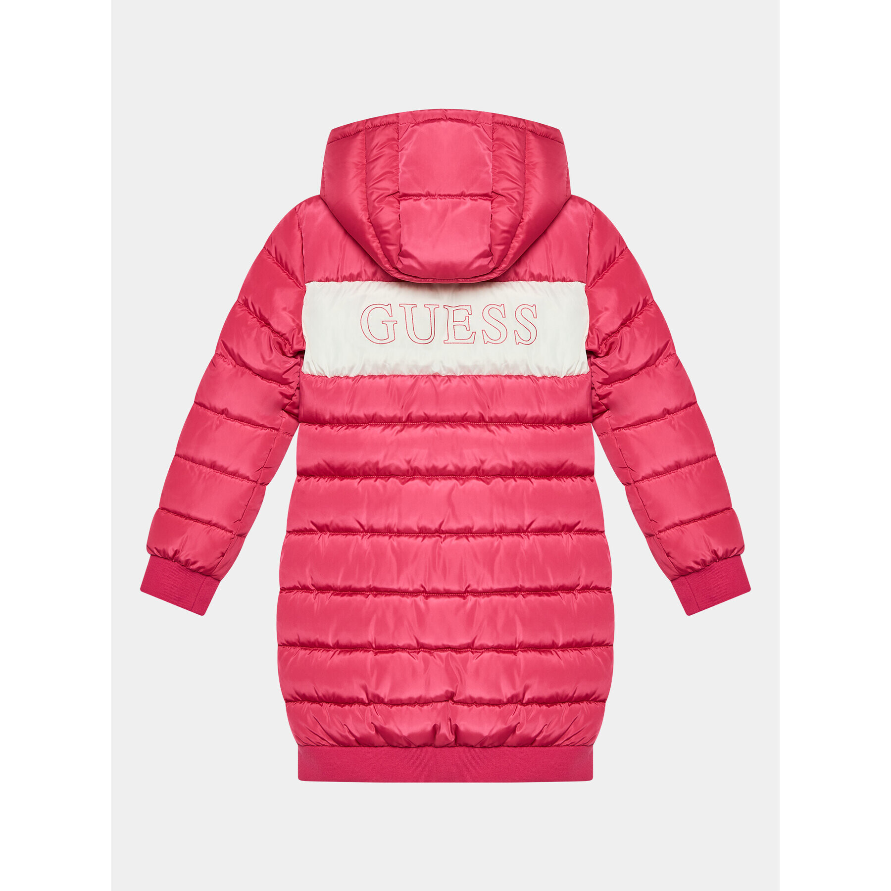 Guess Пухено яке J3BL02 WB240 Розов Regular Fit - Pepit.bg