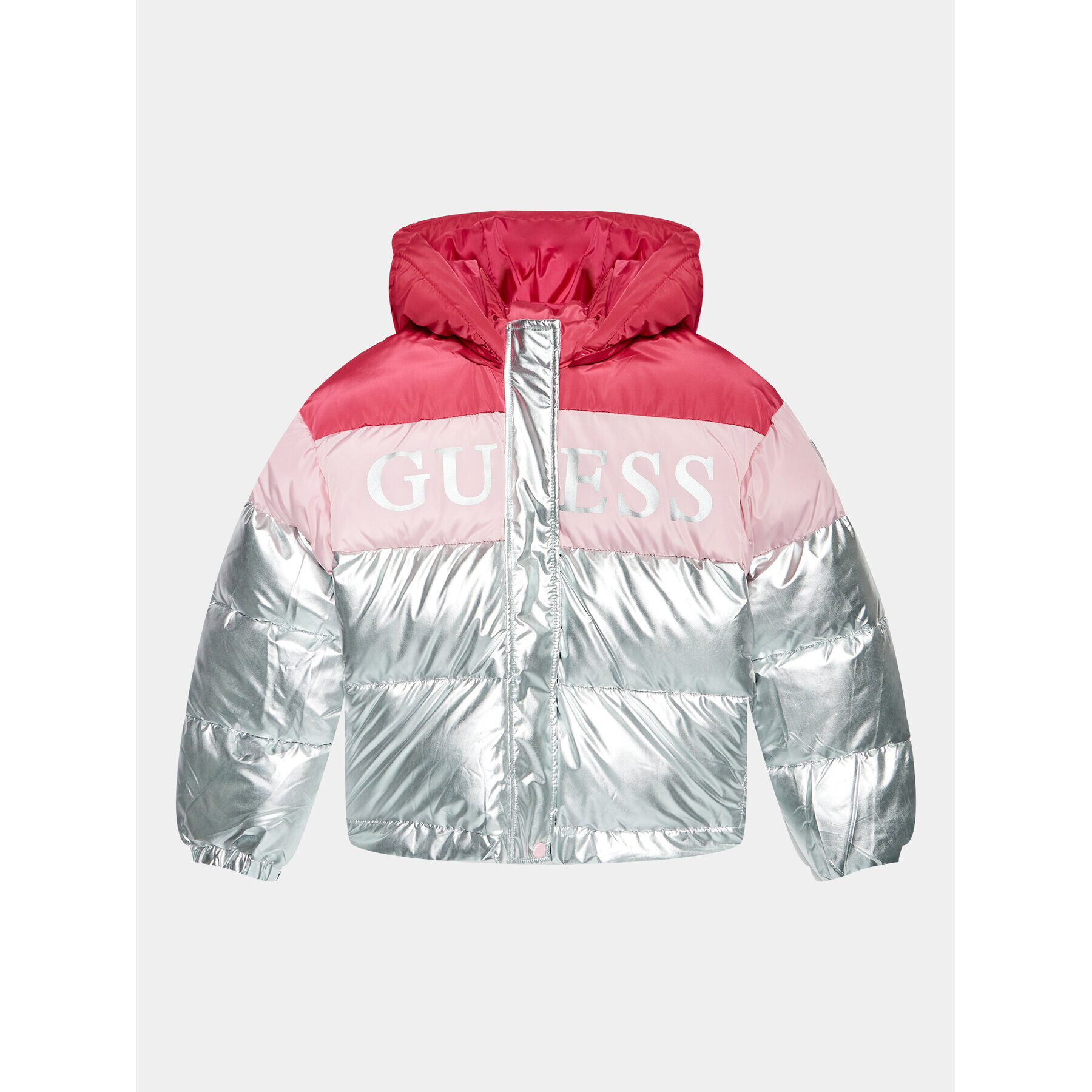 Guess Пухено яке J3BL03 WBVE0 Розов Regular Fit - Pepit.bg