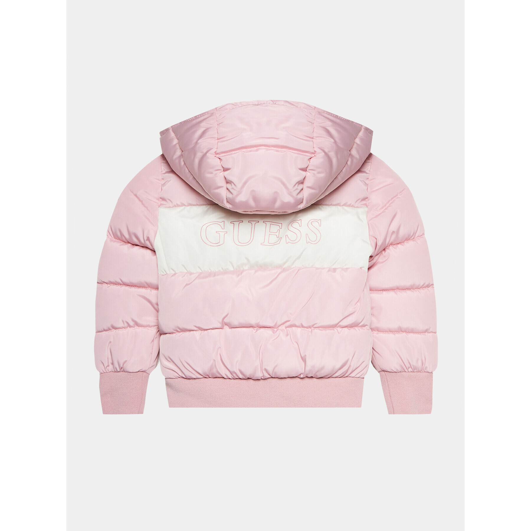 Guess Пухено яке J3BL04 WB240 Розов Regular Fit - Pepit.bg