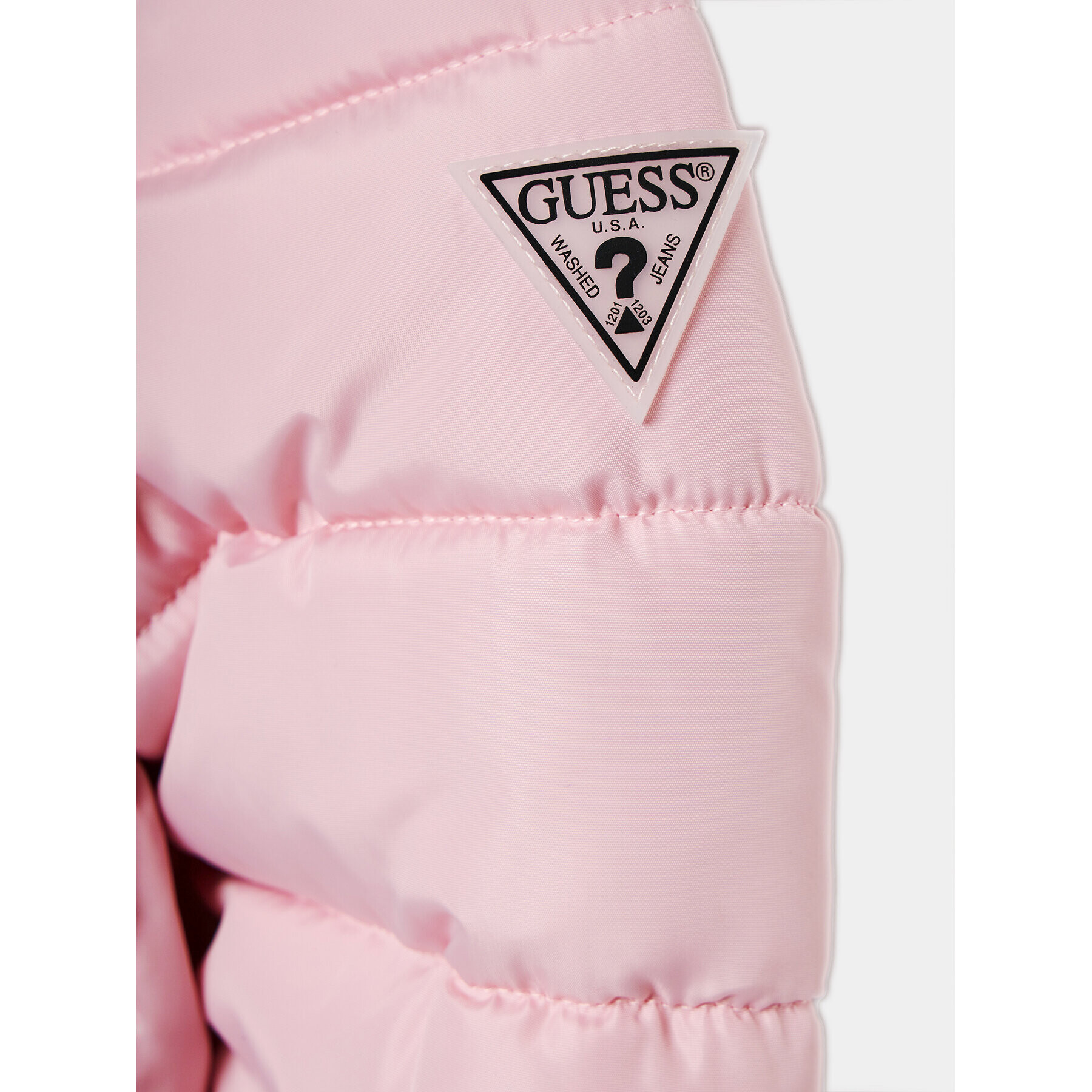 Guess Пухено яке J3BL04 WB240 Розов Regular Fit - Pepit.bg