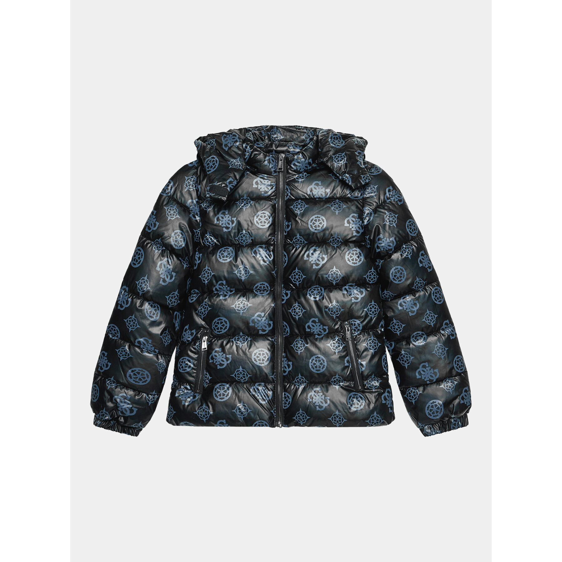 Guess Пухено яке J3BL06 WBVE0 Черен Regular Fit - Pepit.bg