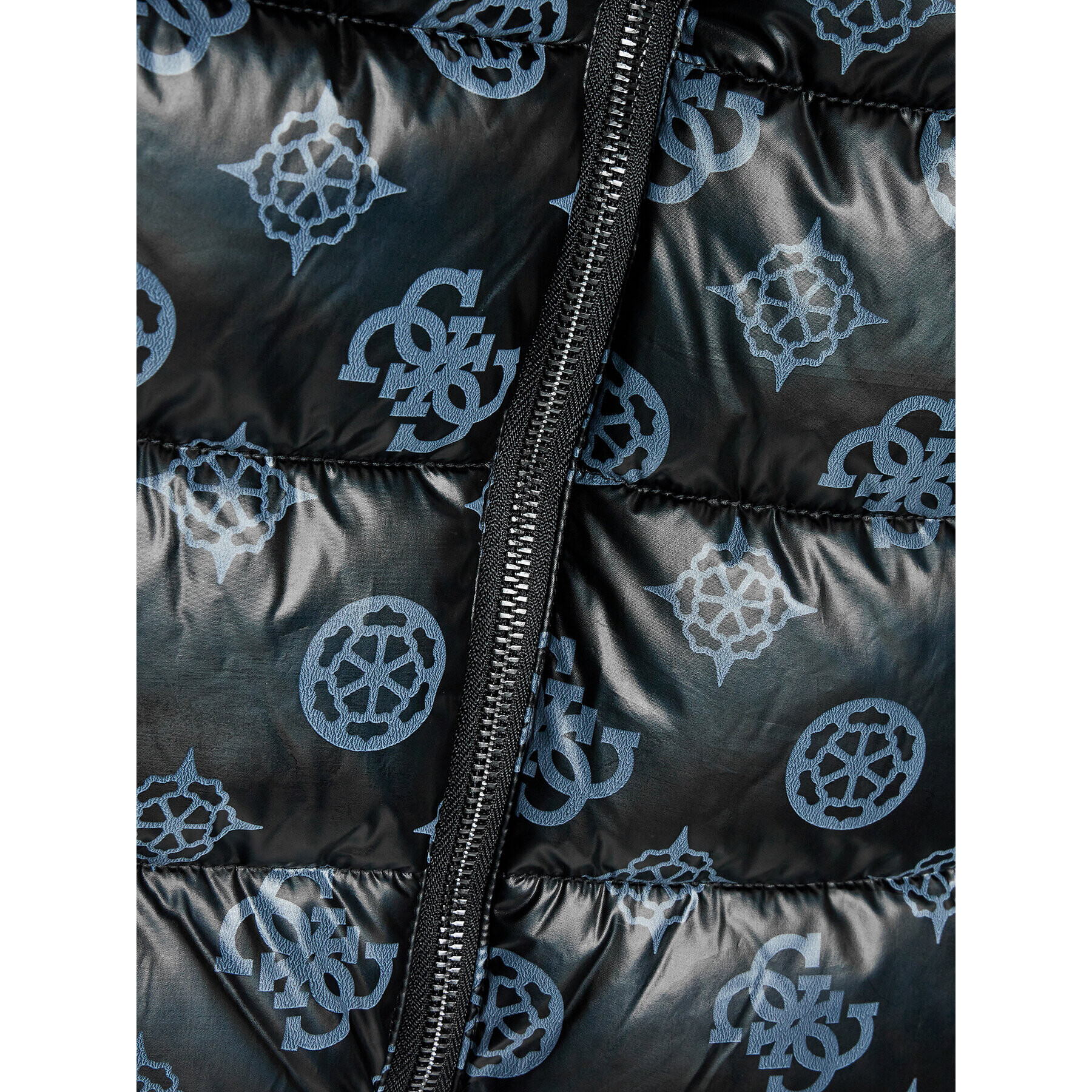 Guess Пухено яке J3BL06 WBVE0 Черен Regular Fit - Pepit.bg