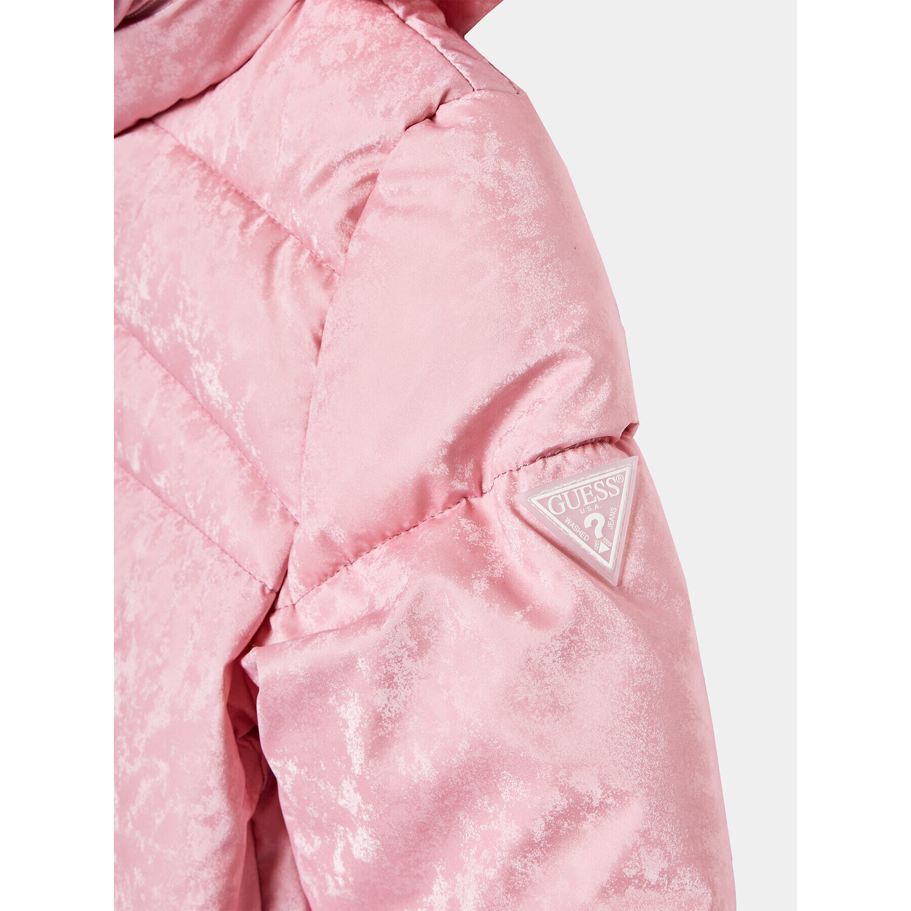 Guess Пухено яке J3BL07 WFRO0 Розов Regular Fit - Pepit.bg