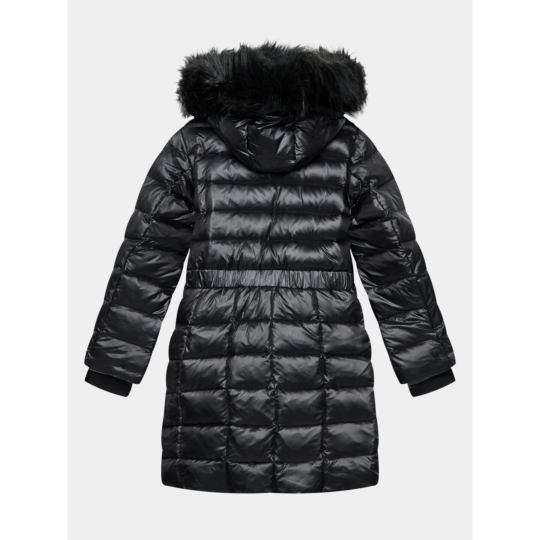 Guess Пухено яке J3BL11 WB080 Черен Regular Fit - Pepit.bg