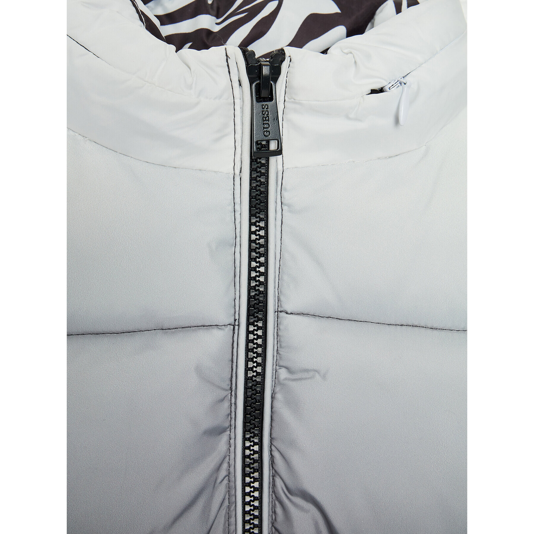 Guess Пухено яке J3RL00 WCFM0 Сив Regular Fit - Pepit.bg