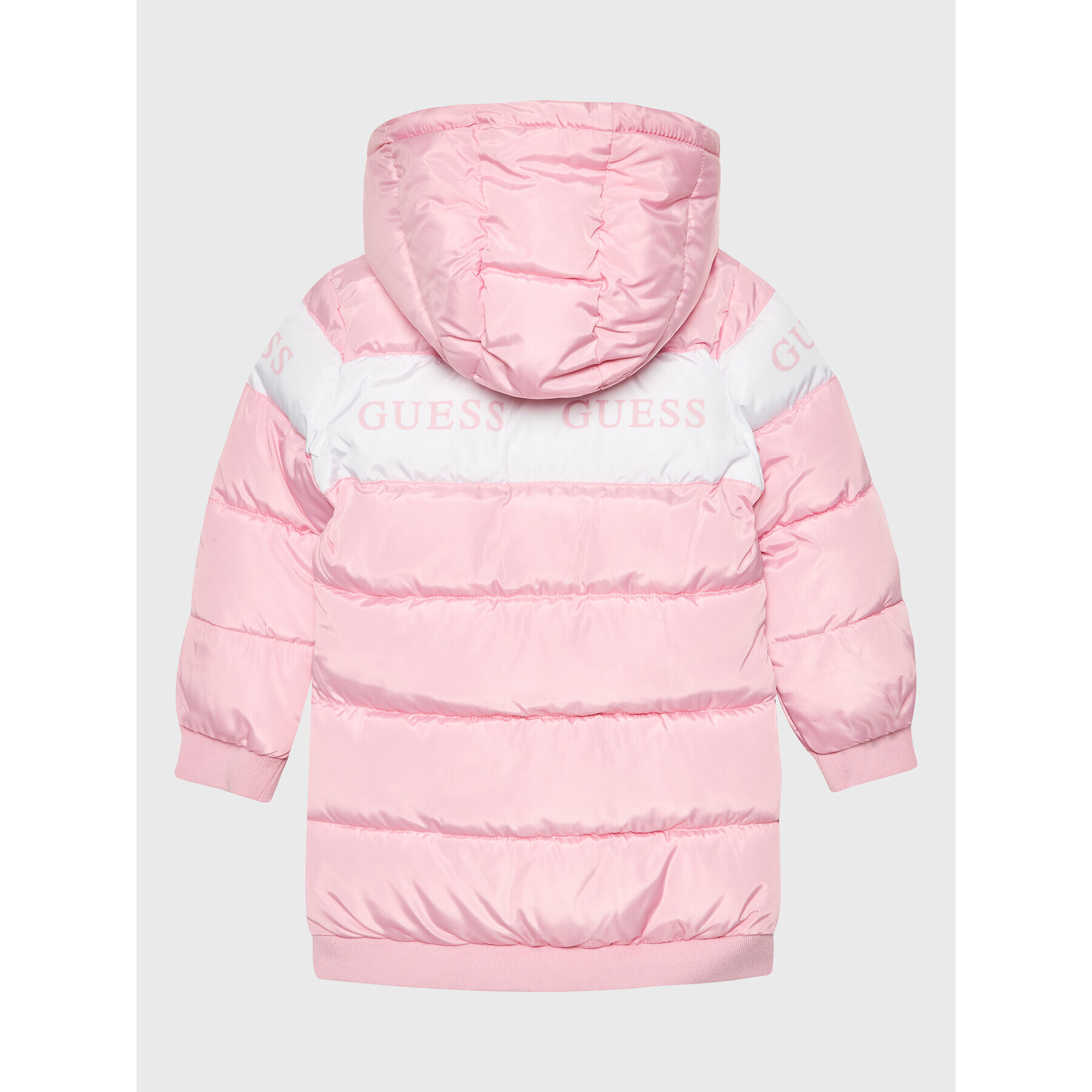 Guess Пухено яке K2BL01 WB240 Розов Regular Fit - Pepit.bg