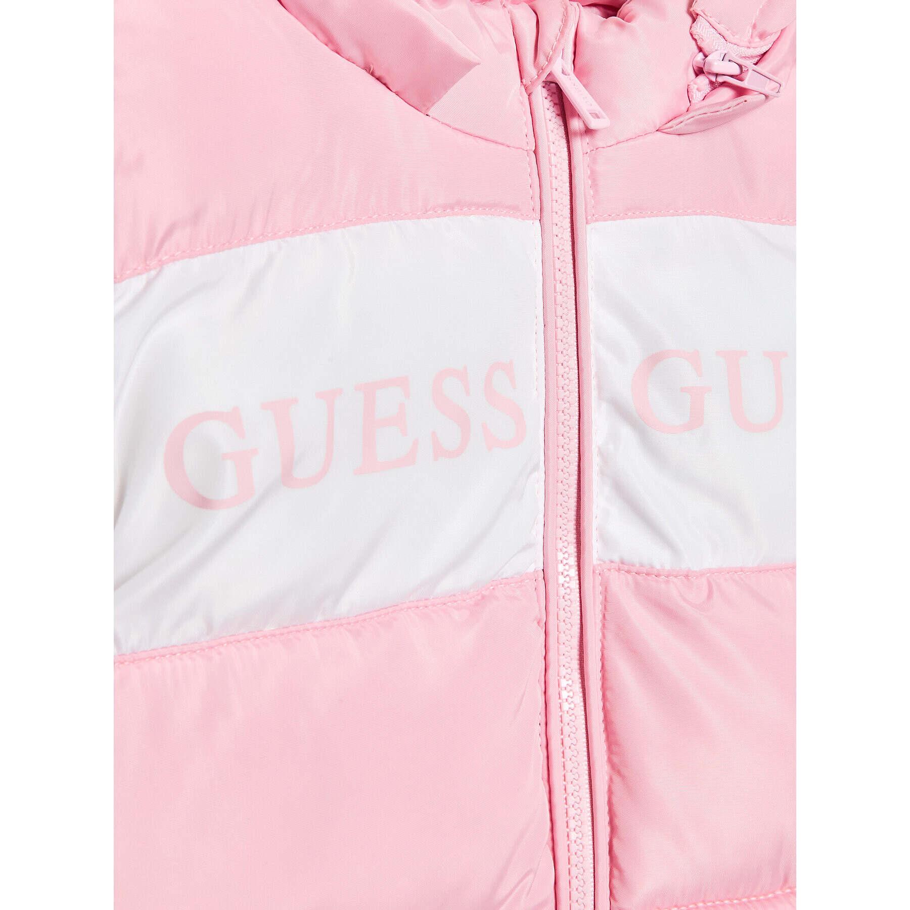 Guess Пухено яке K2BL01 WB240 Розов Regular Fit - Pepit.bg