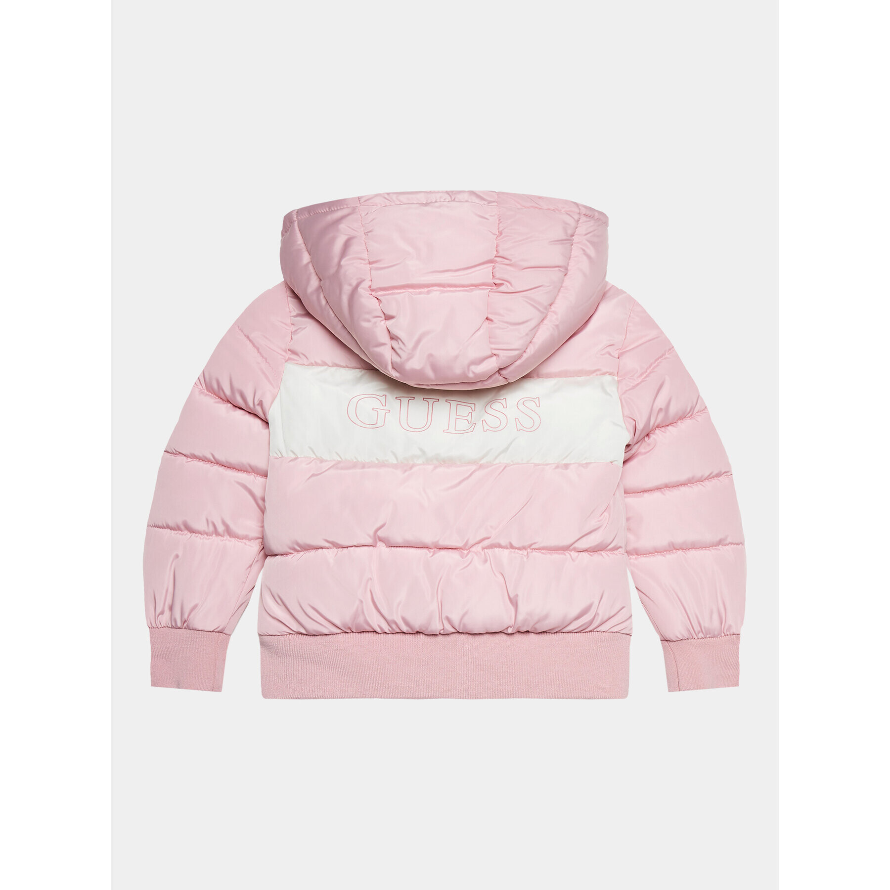 Guess Пухено яке K3BL04 WB240 Розов Regular Fit - Pepit.bg