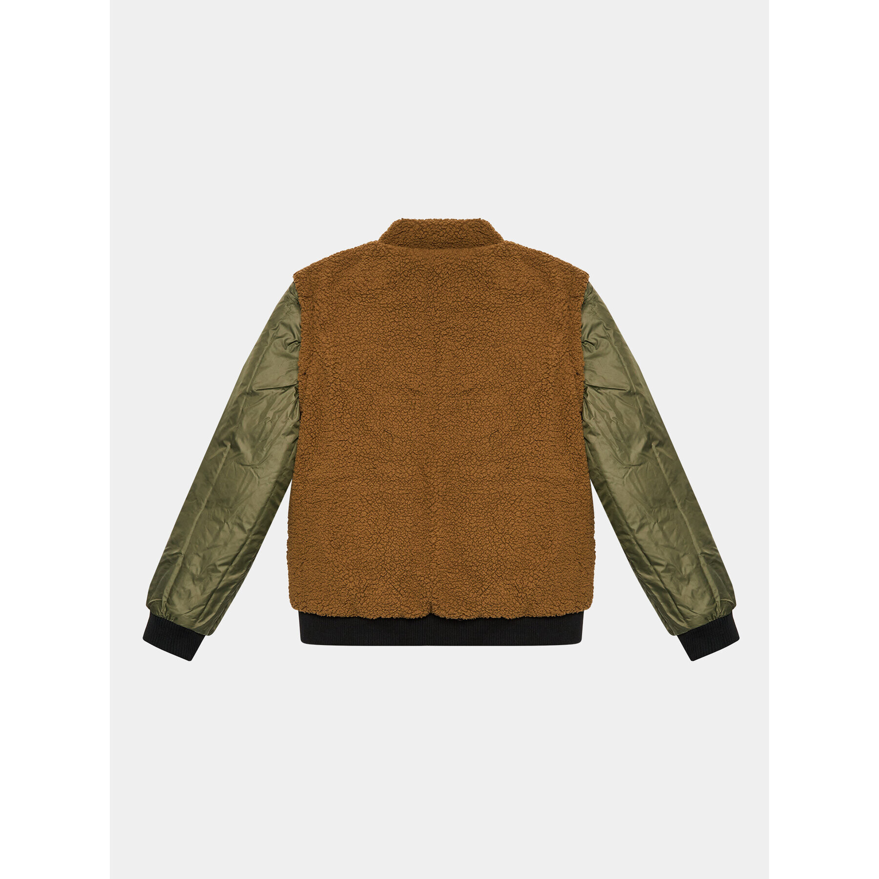 Guess Пухено яке L3BL12 WF0A0 Черен Regular Fit - Pepit.bg