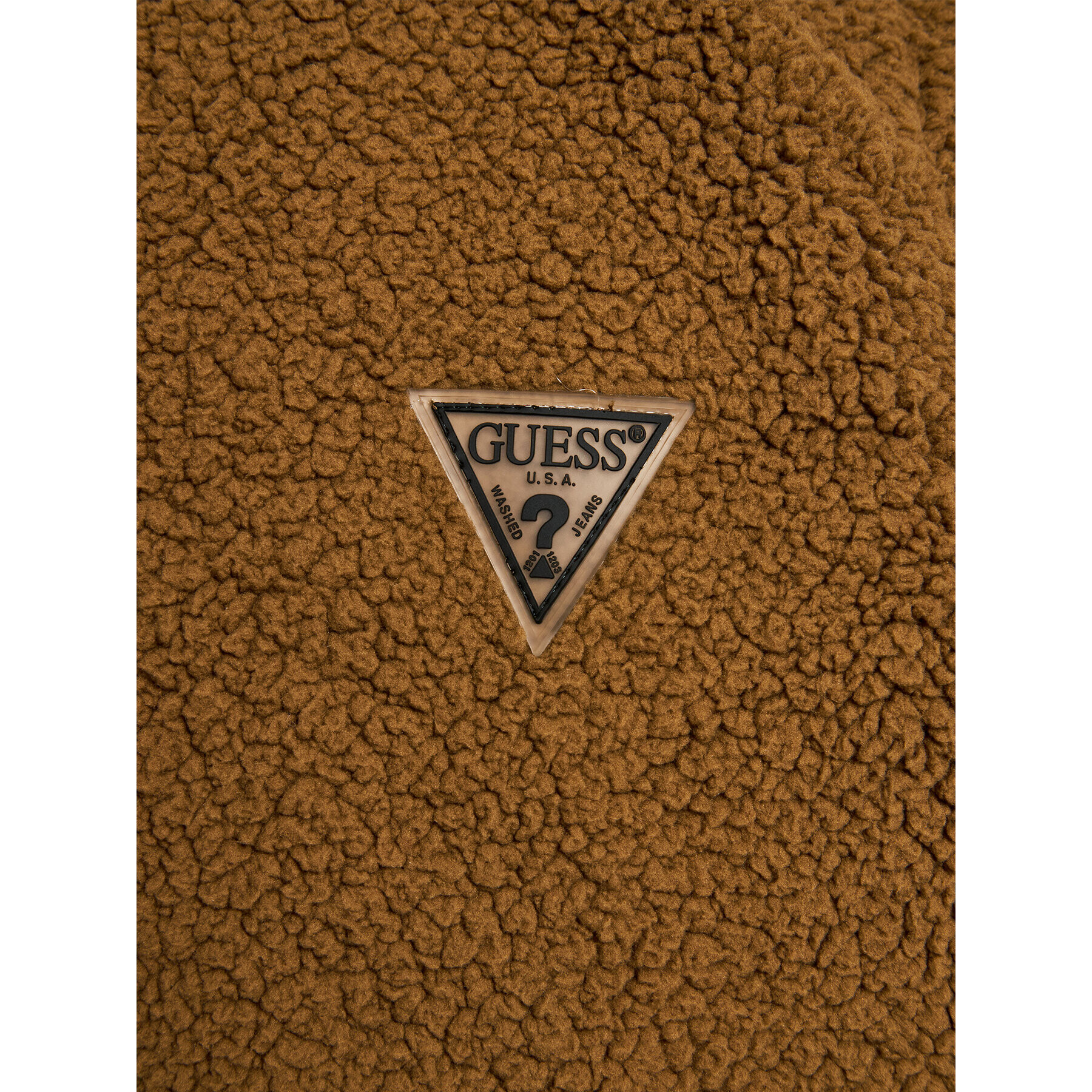 Guess Пухено яке L3BL12 WF0A0 Черен Regular Fit - Pepit.bg