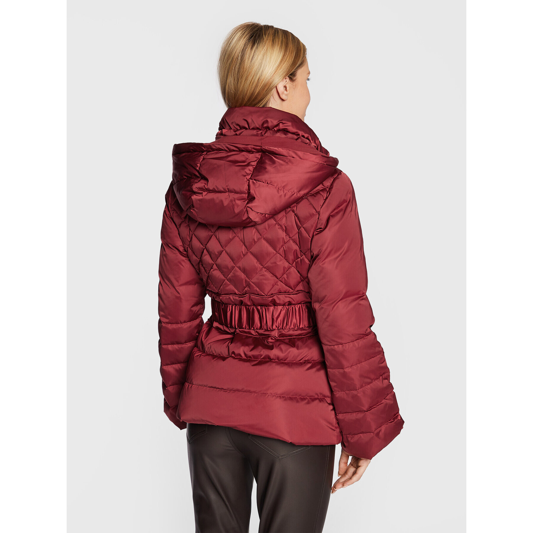 Guess Пухено яке Laurie W2BL60 WEX52 Червен Regular Fit - Pepit.bg