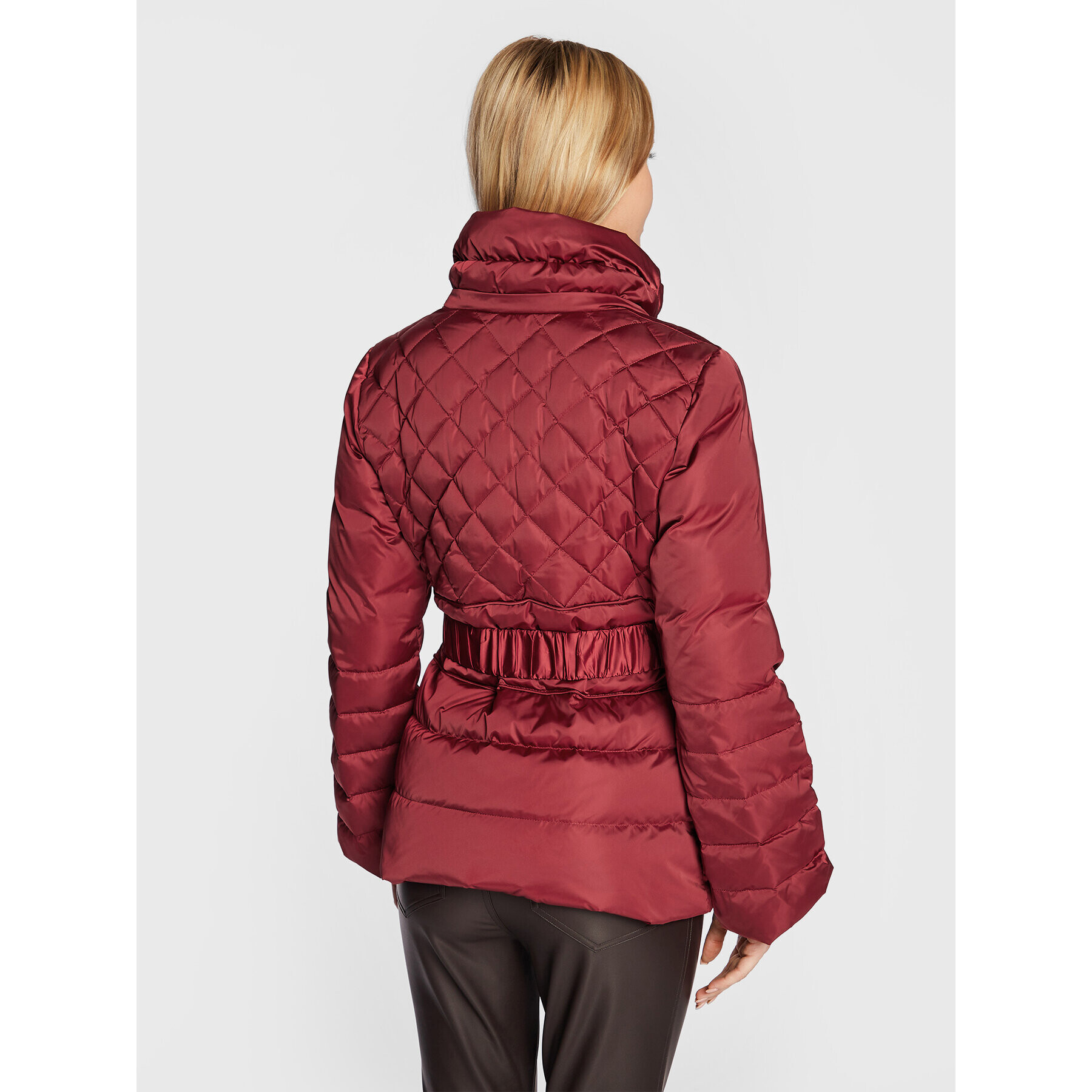 Guess Пухено яке Laurie W2BL60 WEX52 Червен Regular Fit - Pepit.bg