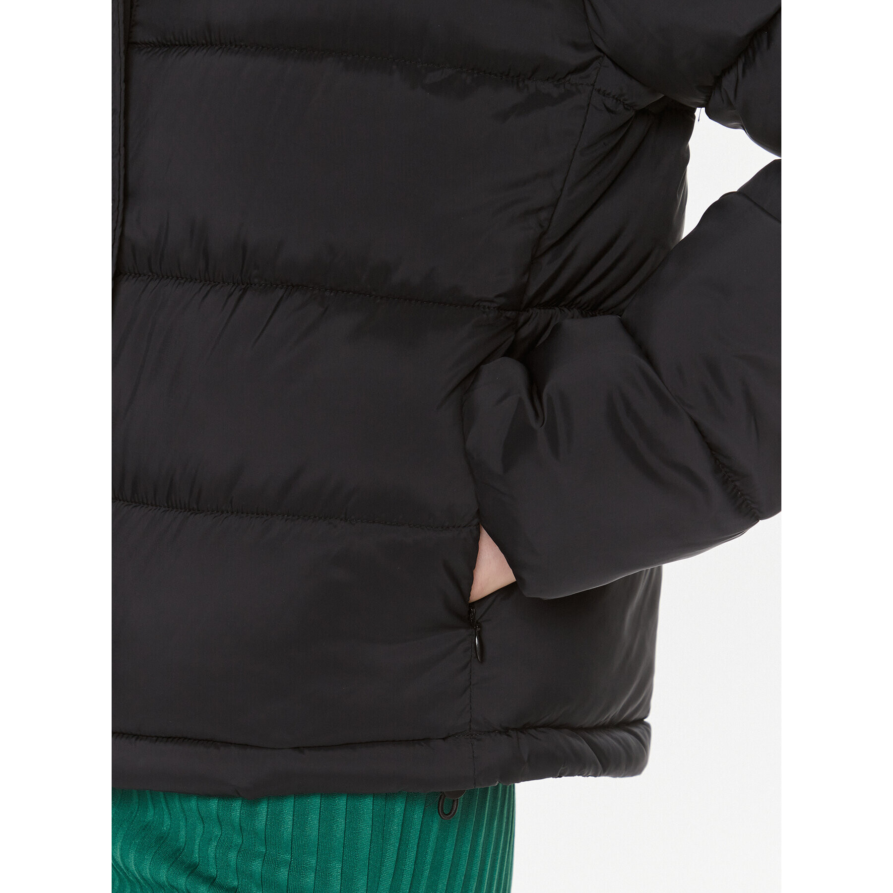 Guess Пухено яке Logo V4RL00 WFYE2 Черен Regular Fit - Pepit.bg