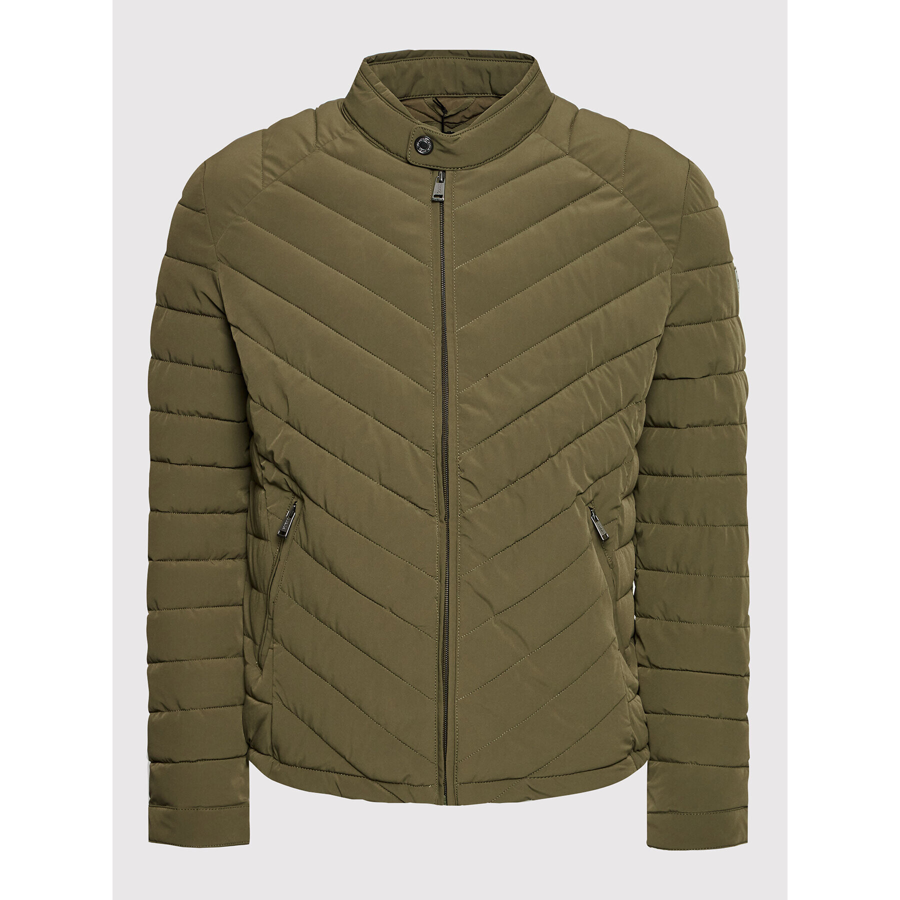 Guess Пухено яке M2YL05 W6NW2 Зелен Regular Fit - Pepit.bg