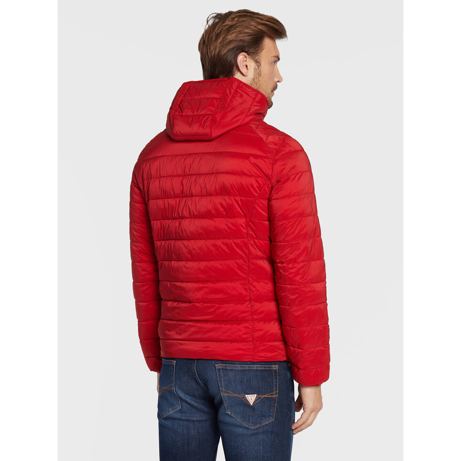 Guess Пухено яке M2YL15 WEQP0 Червен Regular Fit - Pepit.bg