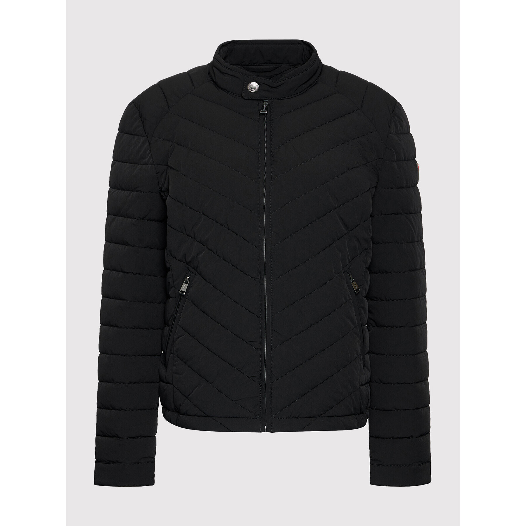 Guess Пухено яке M84L05 W6NW1 Черен Regular Fit - Pepit.bg