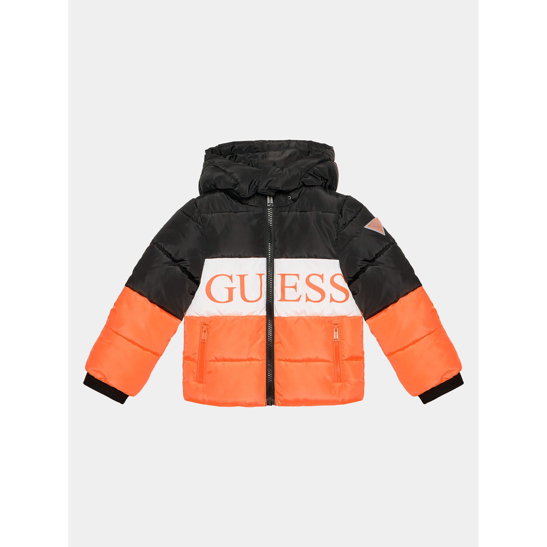 Guess Пухено яке N3BL02 WB240 Оранжев Regular Fit - Pepit.bg