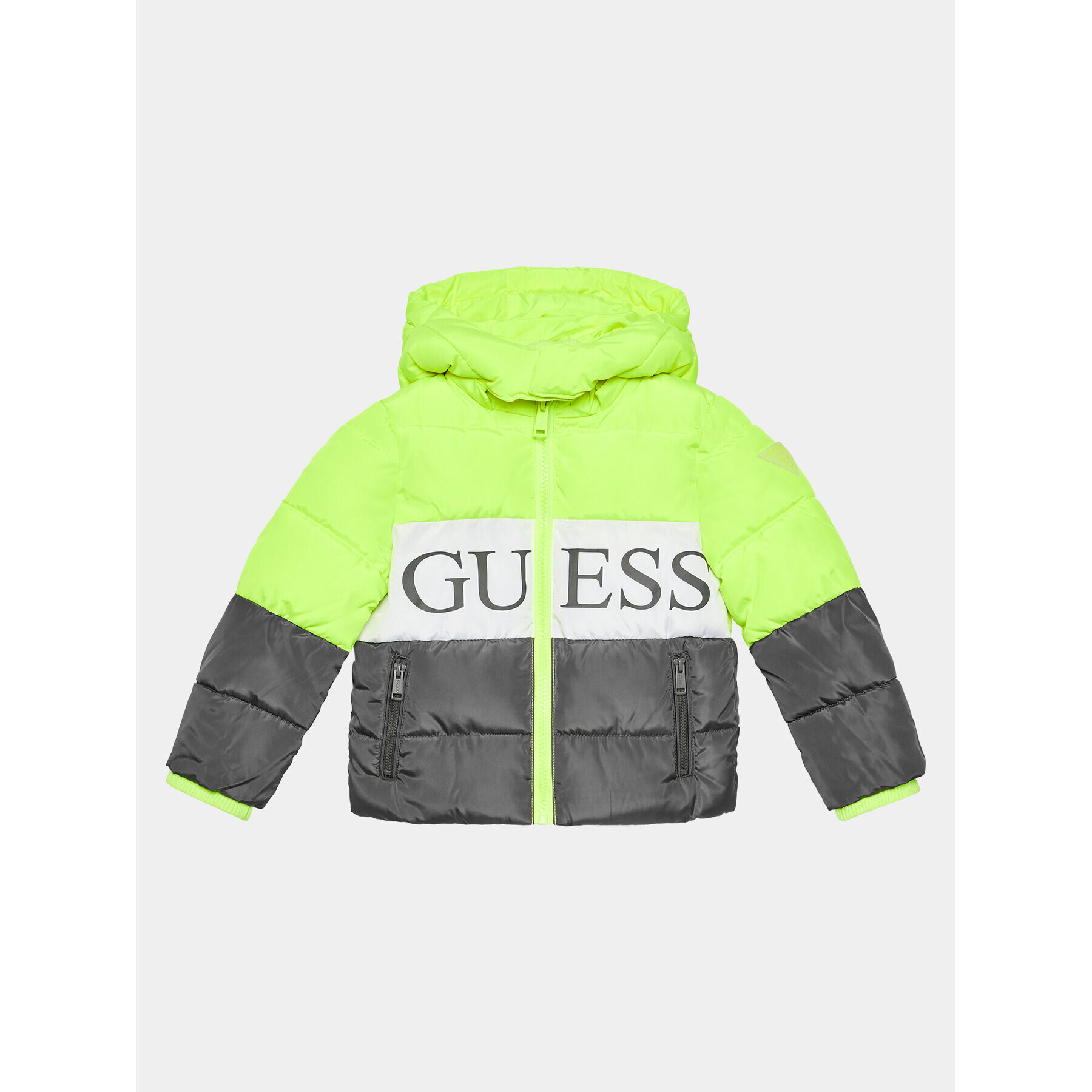 Guess Пухено яке N3BL02 WB240 Жълт Regular Fit - Pepit.bg