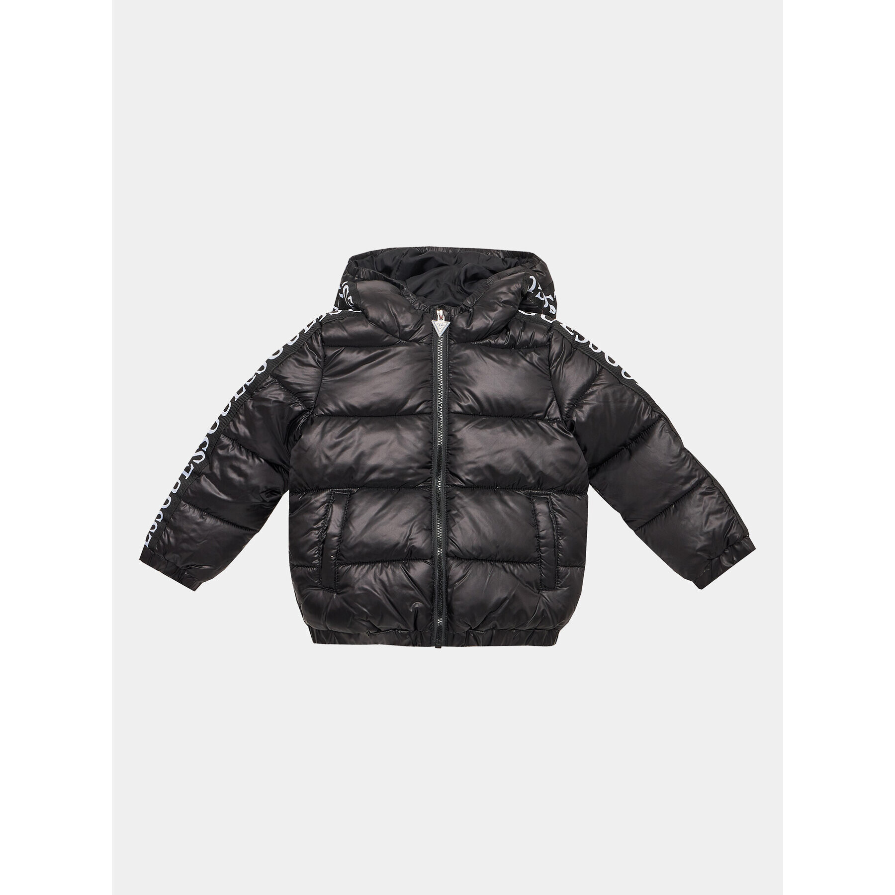 Guess Пухено яке N3YL01 WEGY0 Черен Regular Fit - Pepit.bg