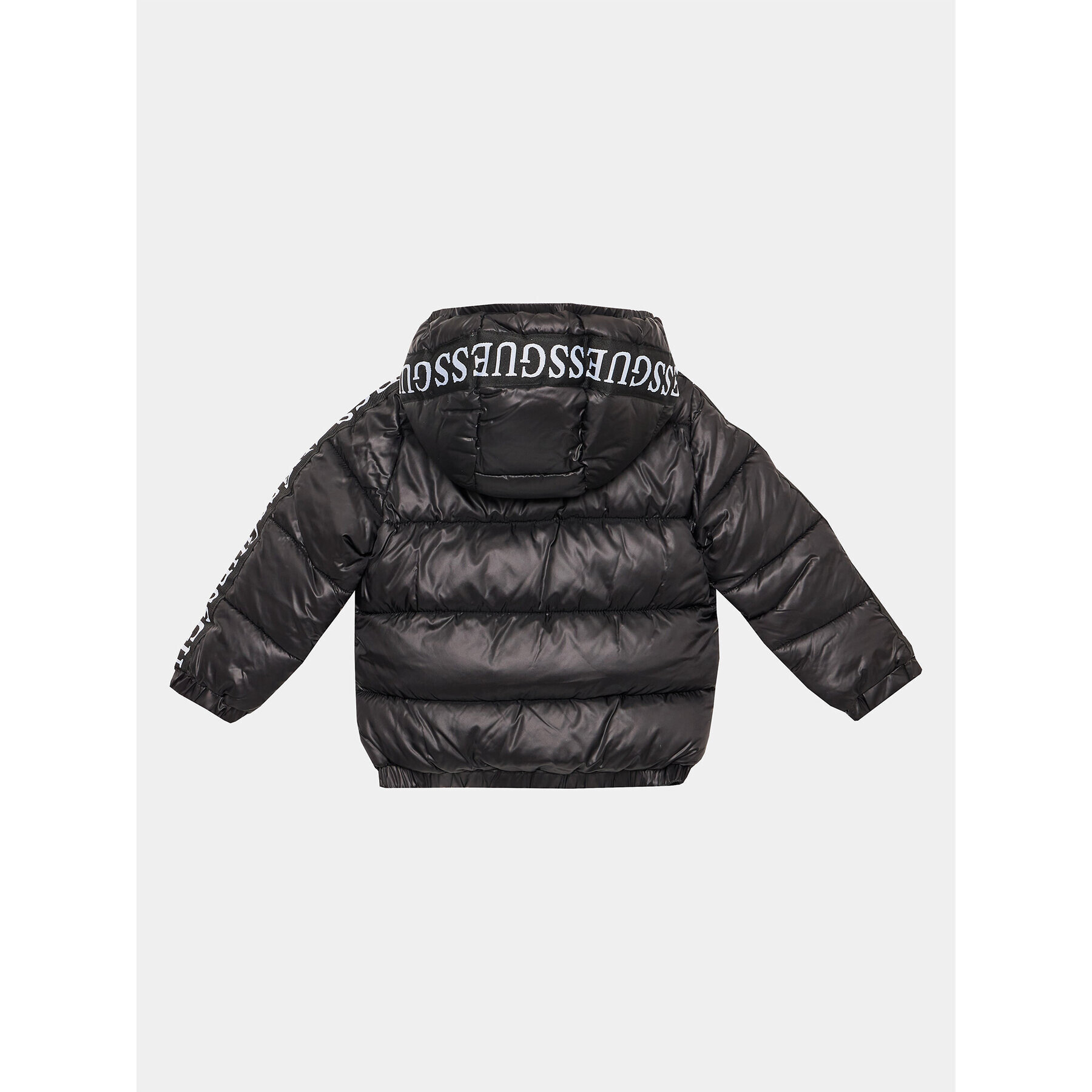 Guess Пухено яке N3YL01 WEGY0 Черен Regular Fit - Pepit.bg