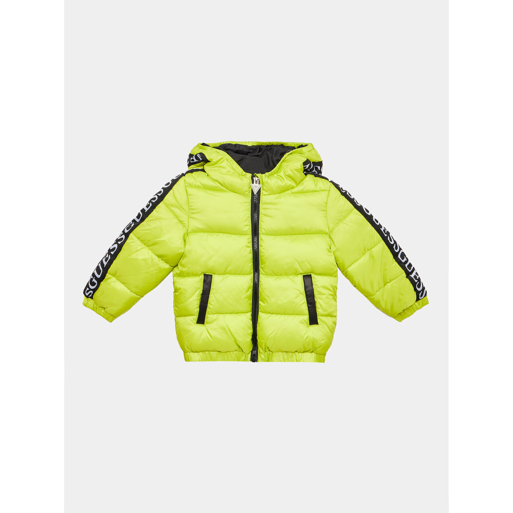 Guess Пухено яке N3YL01 WEGY0 Зелен Regular Fit - Pepit.bg