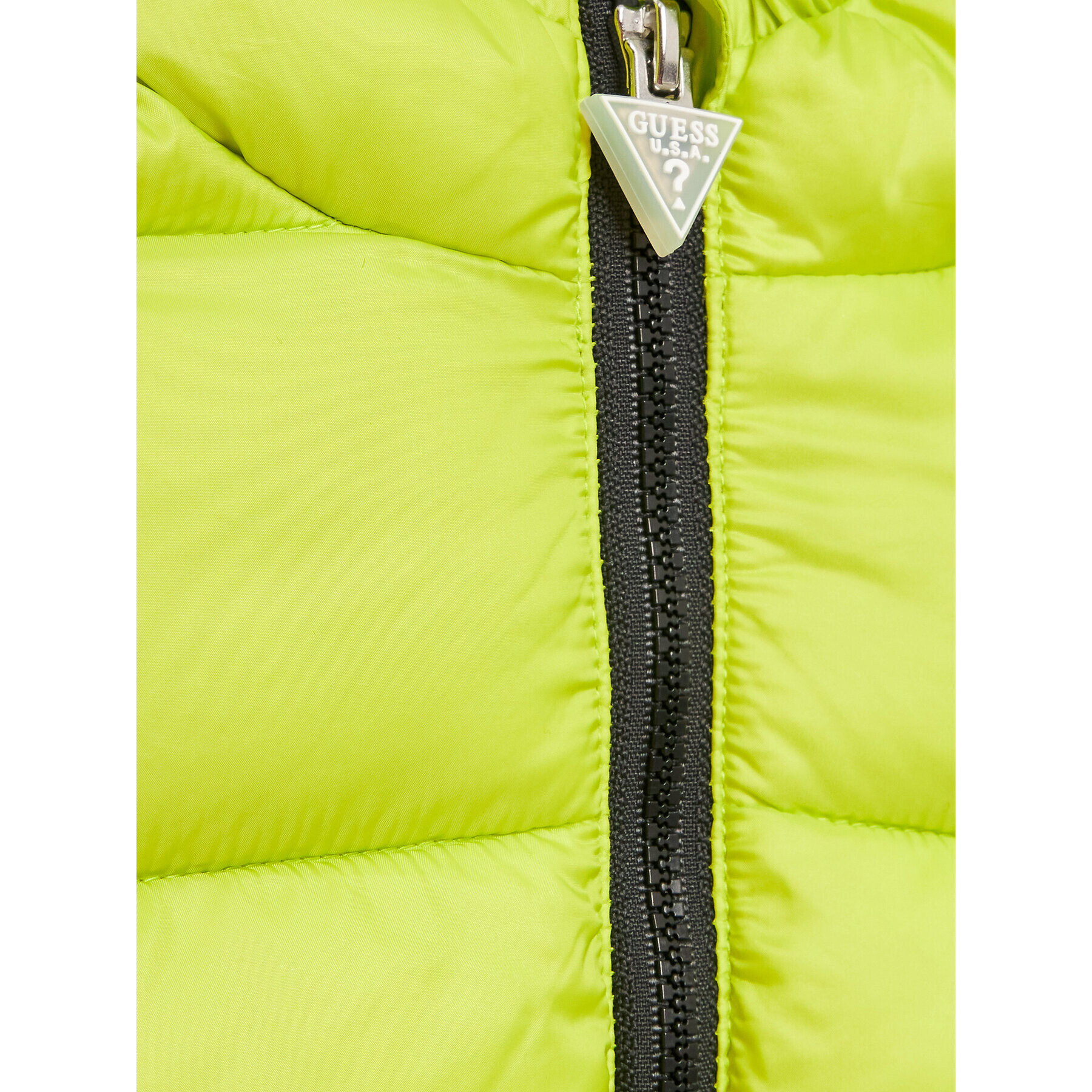Guess Пухено яке N3YL01 WEGY0 Зелен Regular Fit - Pepit.bg