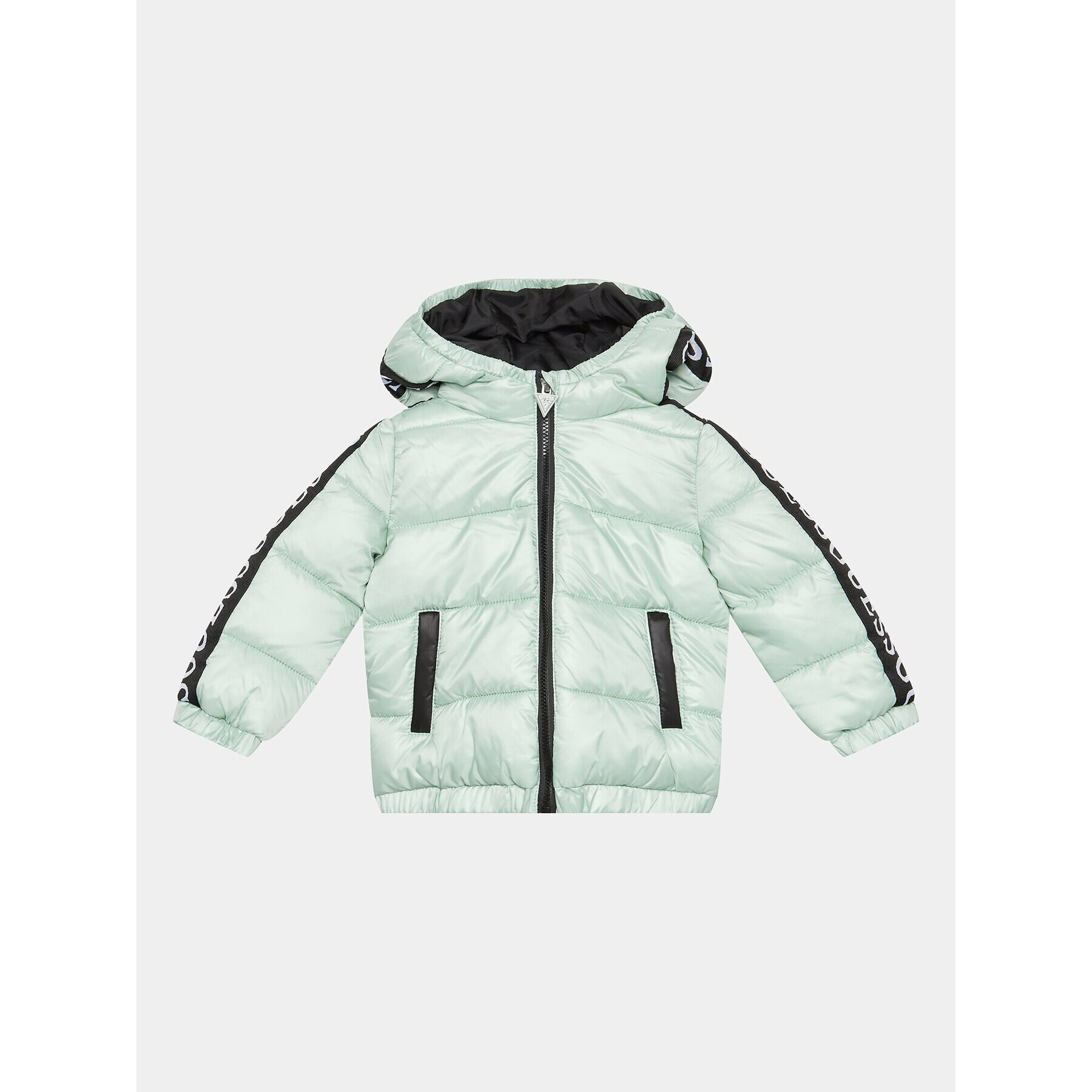 Guess Пухено яке N3YL01 WEGY0 Зелен Regular Fit - Pepit.bg