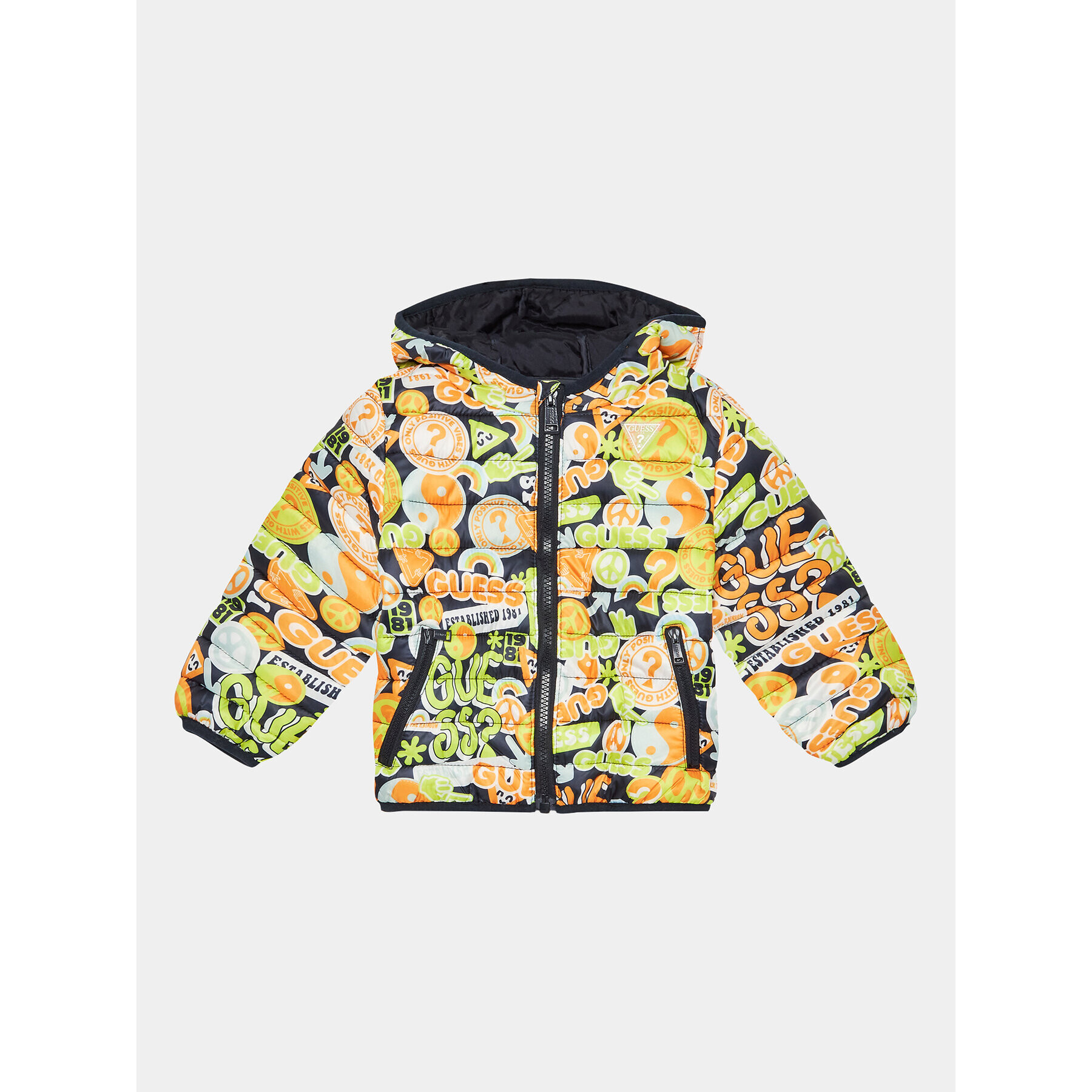 Guess Пухено яке N3YL05 WB310 Цветен Regular Fit - Pepit.bg