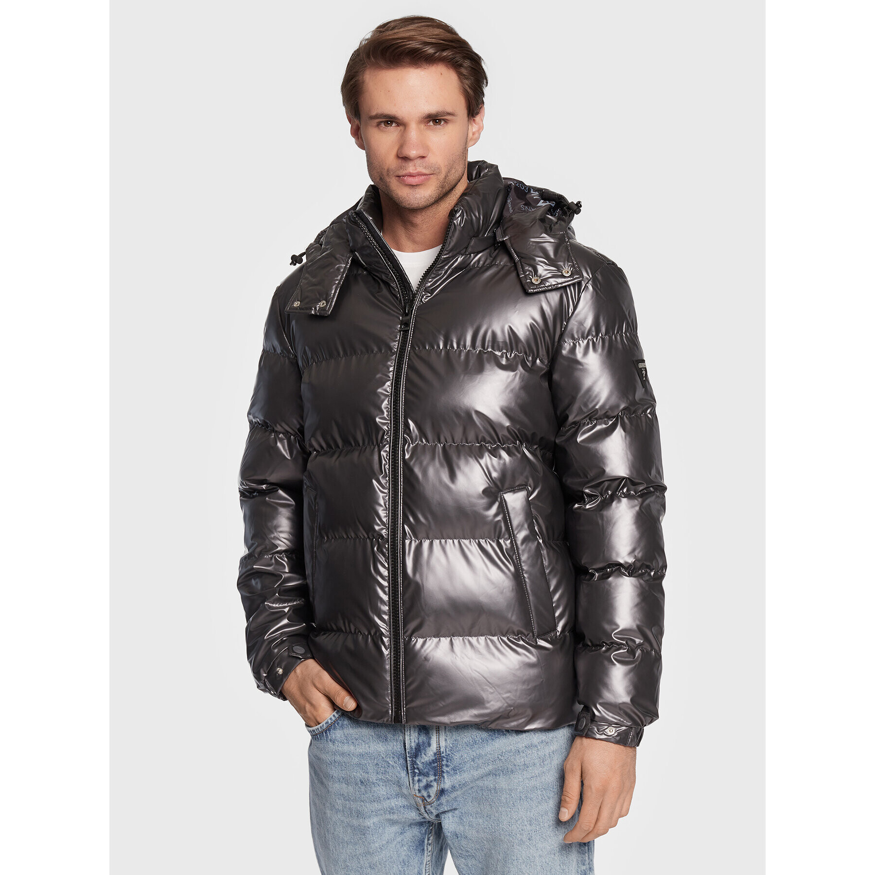 Guess Пухено яке Puffer M2BL42 WEZH0 Черен Regular Fit - Pepit.bg