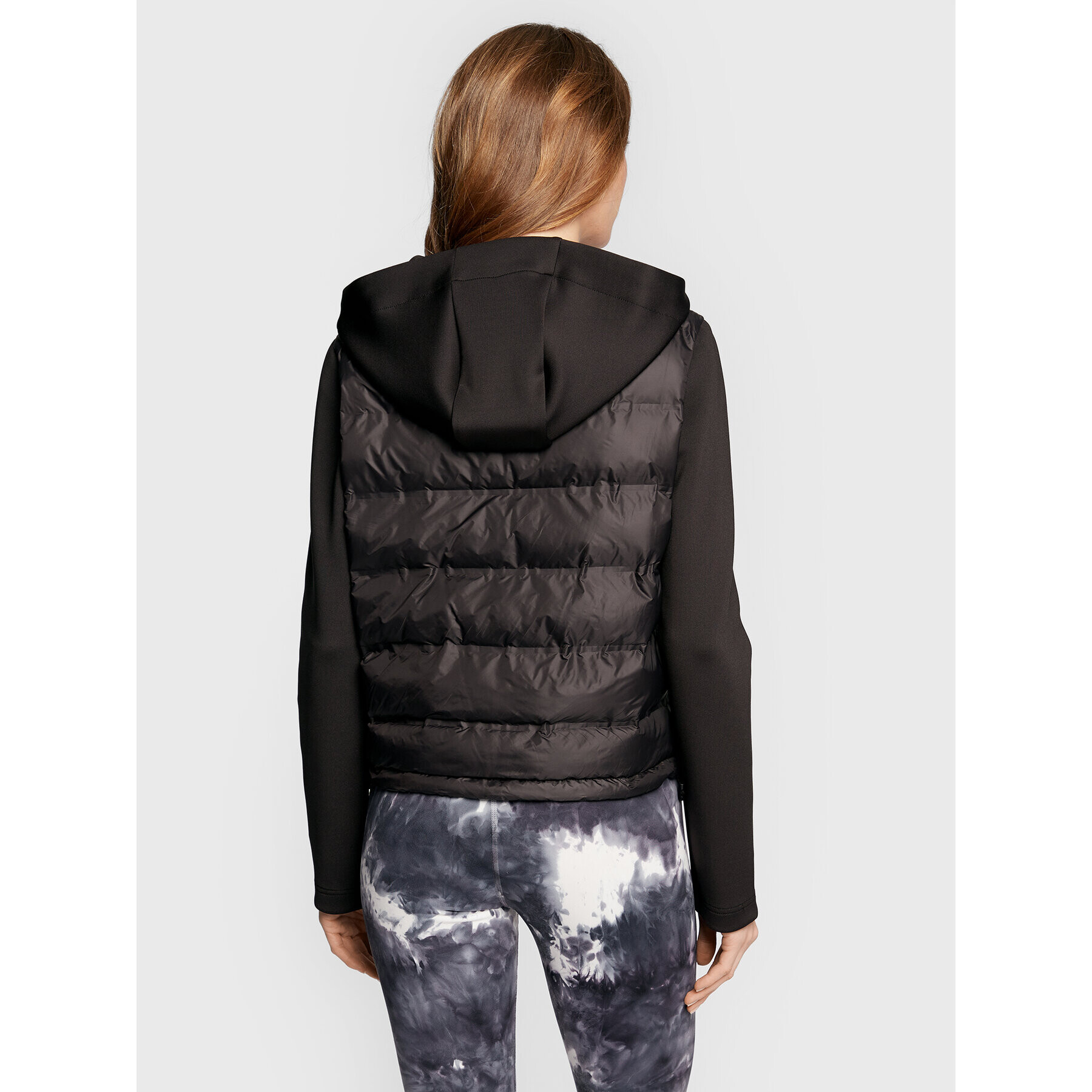 Guess Пухено яке V2BL02 WEXC0 Черен Regular Fit - Pepit.bg