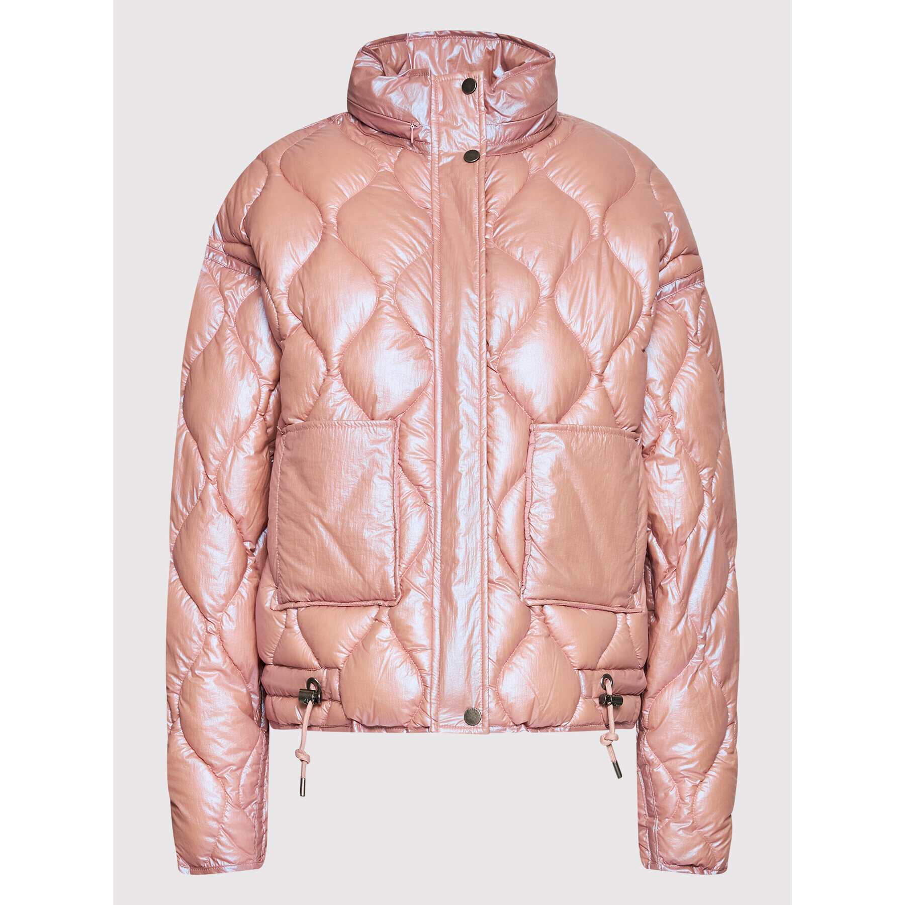 Guess Пухено яке W2GL04 WEGM0 Розов Regular Fit - Pepit.bg