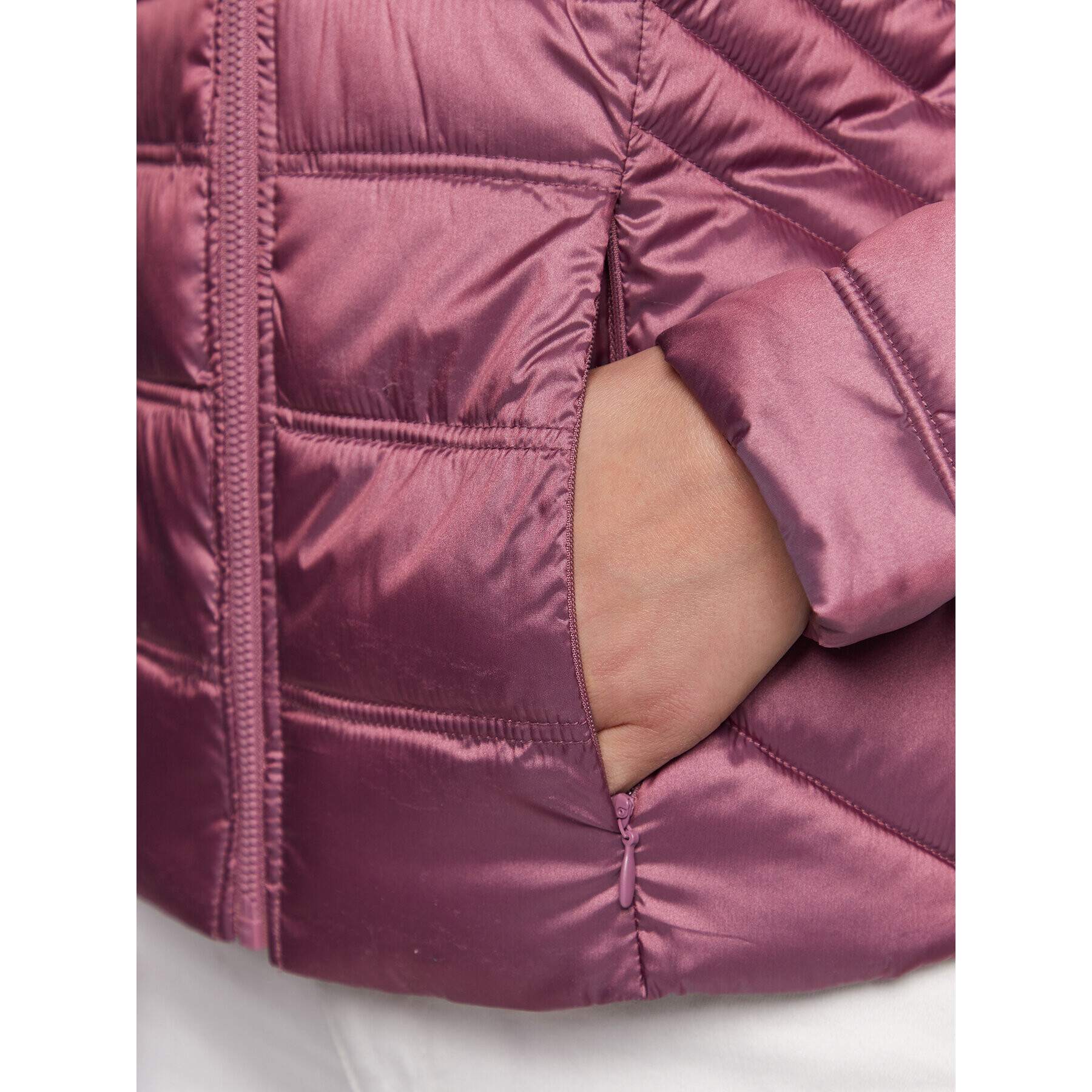 Guess Пухено яке W3RL04 WF5C2 Виолетов Regular Fit - Pepit.bg
