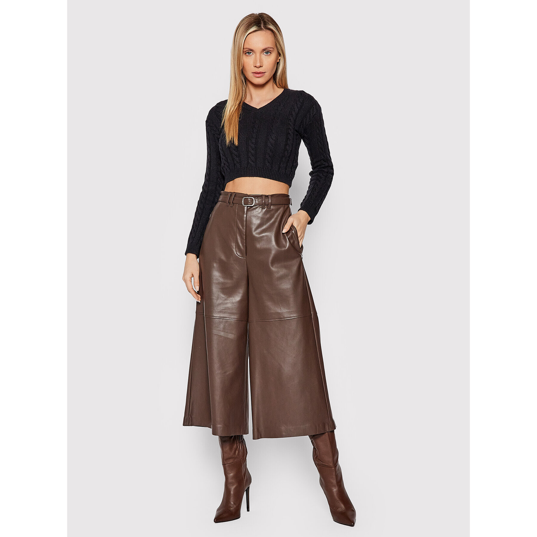Guess Пуловер Dora W1BR43 Z2WJ0 Черен Regular Fit - Pepit.bg
