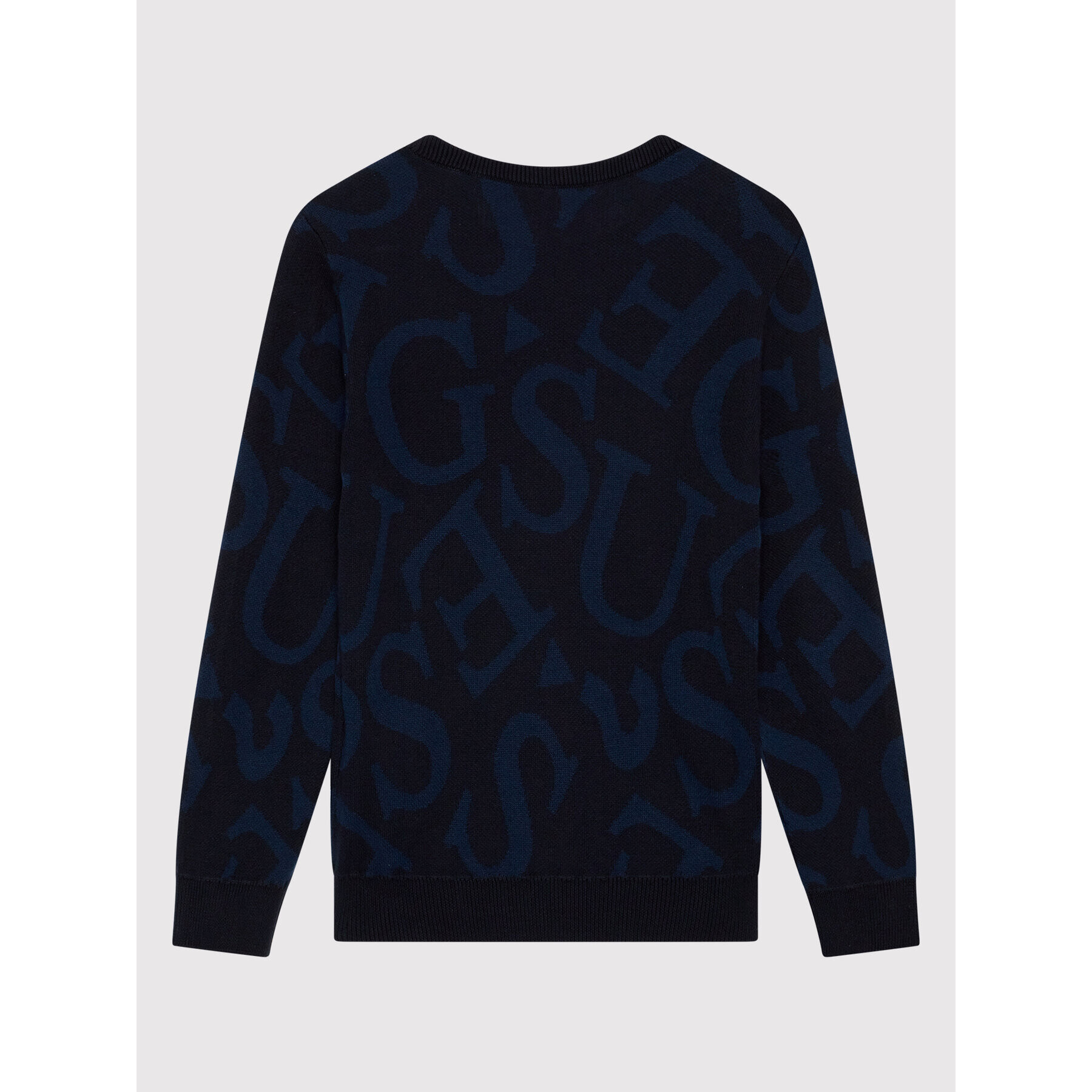 Guess Пуловер H2YJ07 Z2NN0 Тъмносин Regular Fit - Pepit.bg