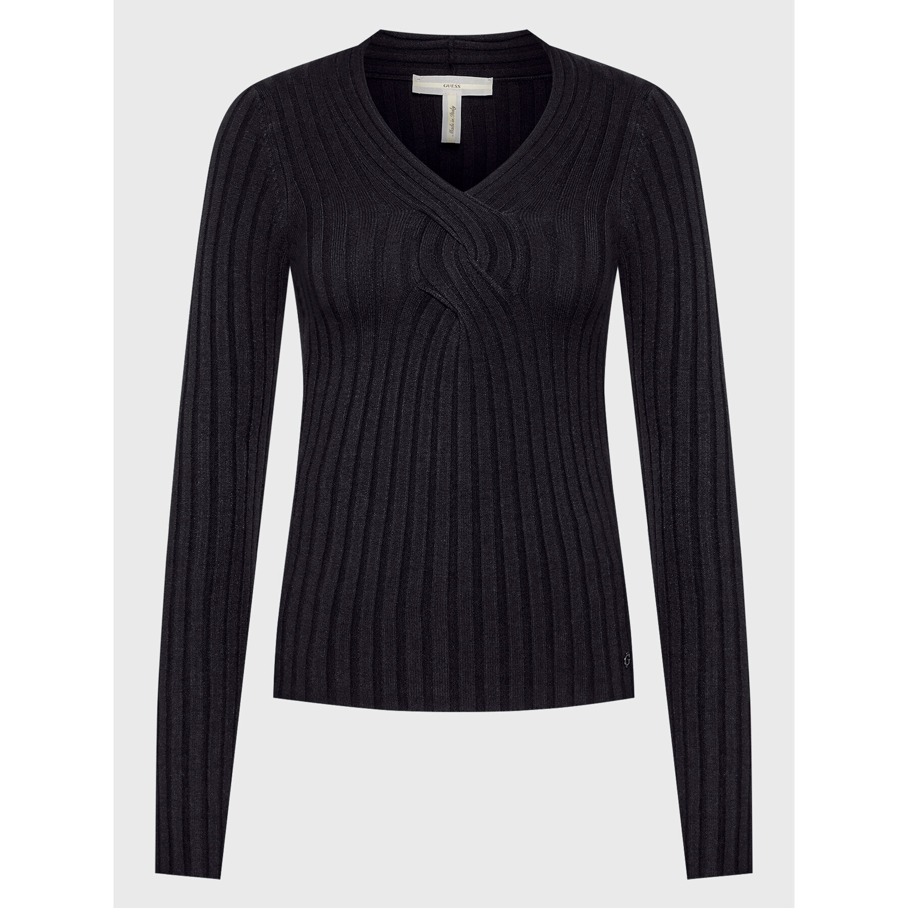 Guess Пуловер Ines W2BR20 Z2V42 Черен Slim Fit - Pepit.bg
