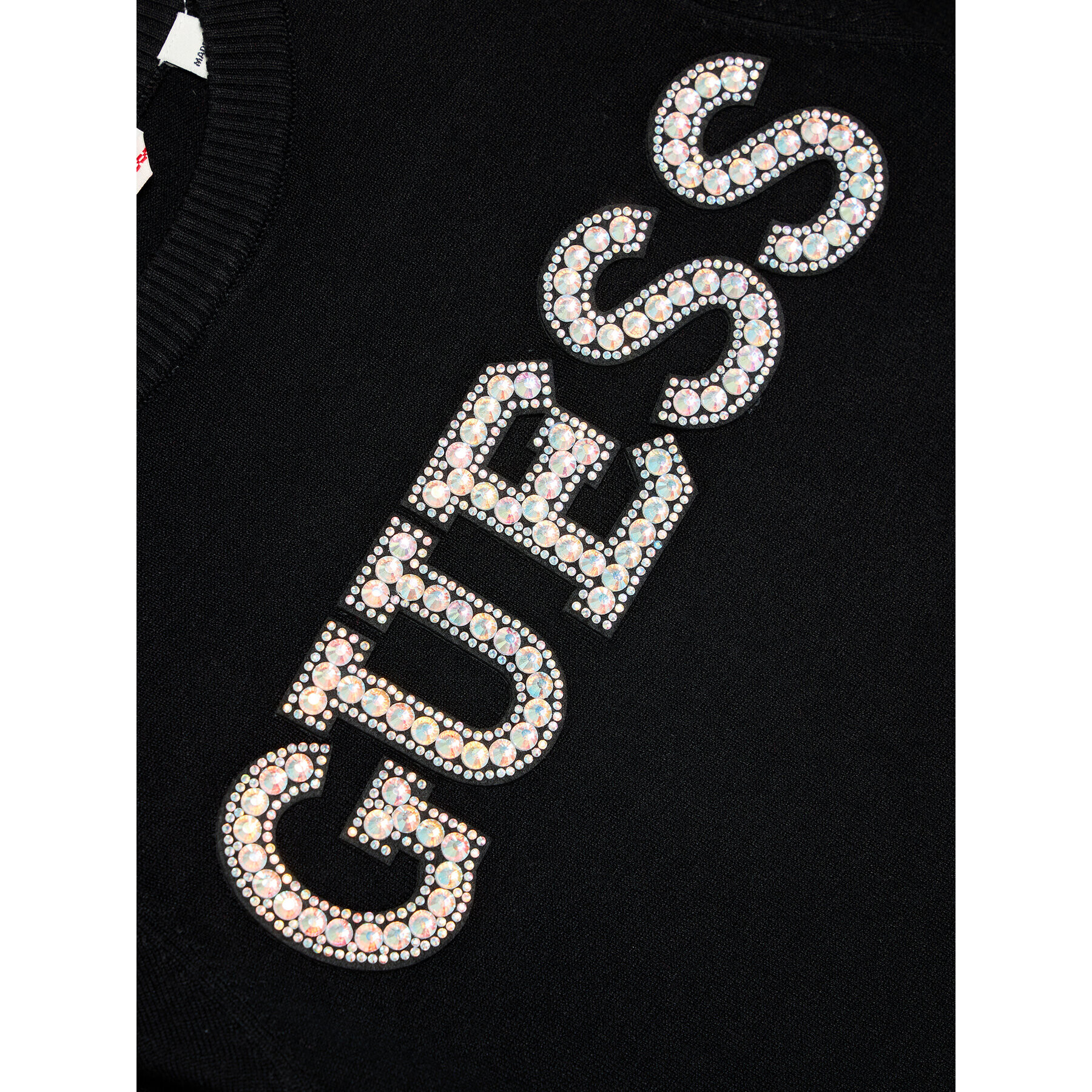 Guess Пуловер J1YR07 Z2NQ0 Черен Regular Fit - Pepit.bg