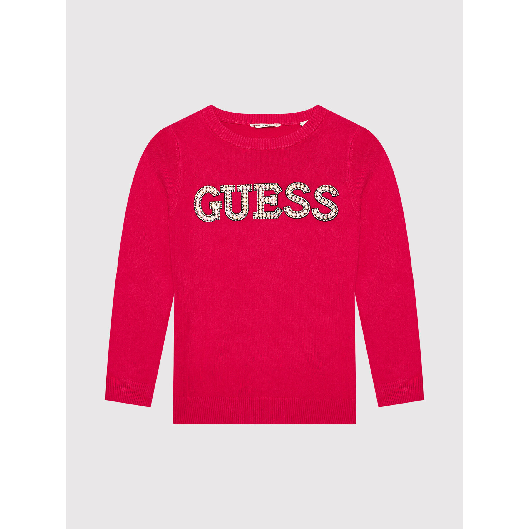 Guess Пуловер J1YR07 Z2NQ0 Розов Regular Fit - Pepit.bg