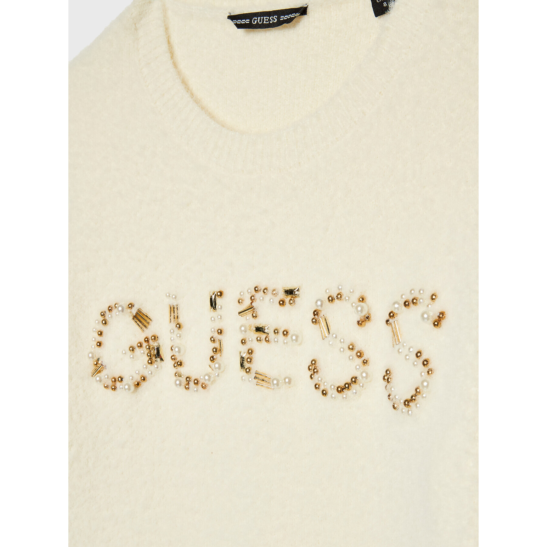 Guess Пуловер J2BR01 Z3220 Бежов Regular Fit - Pepit.bg