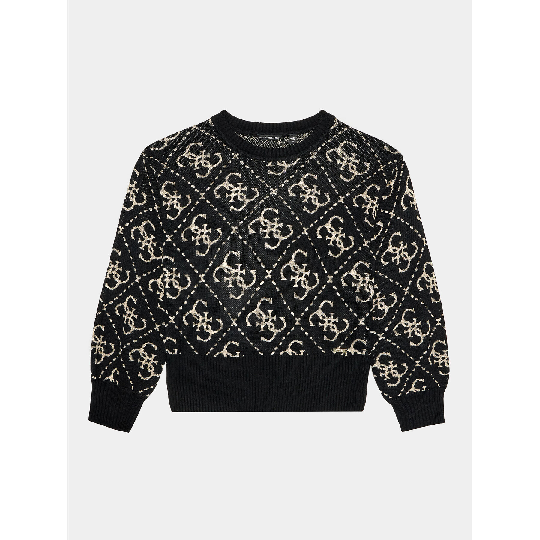 Guess Пуловер J3BR04 Z39N0 Черен Relaxed Fit - Pepit.bg