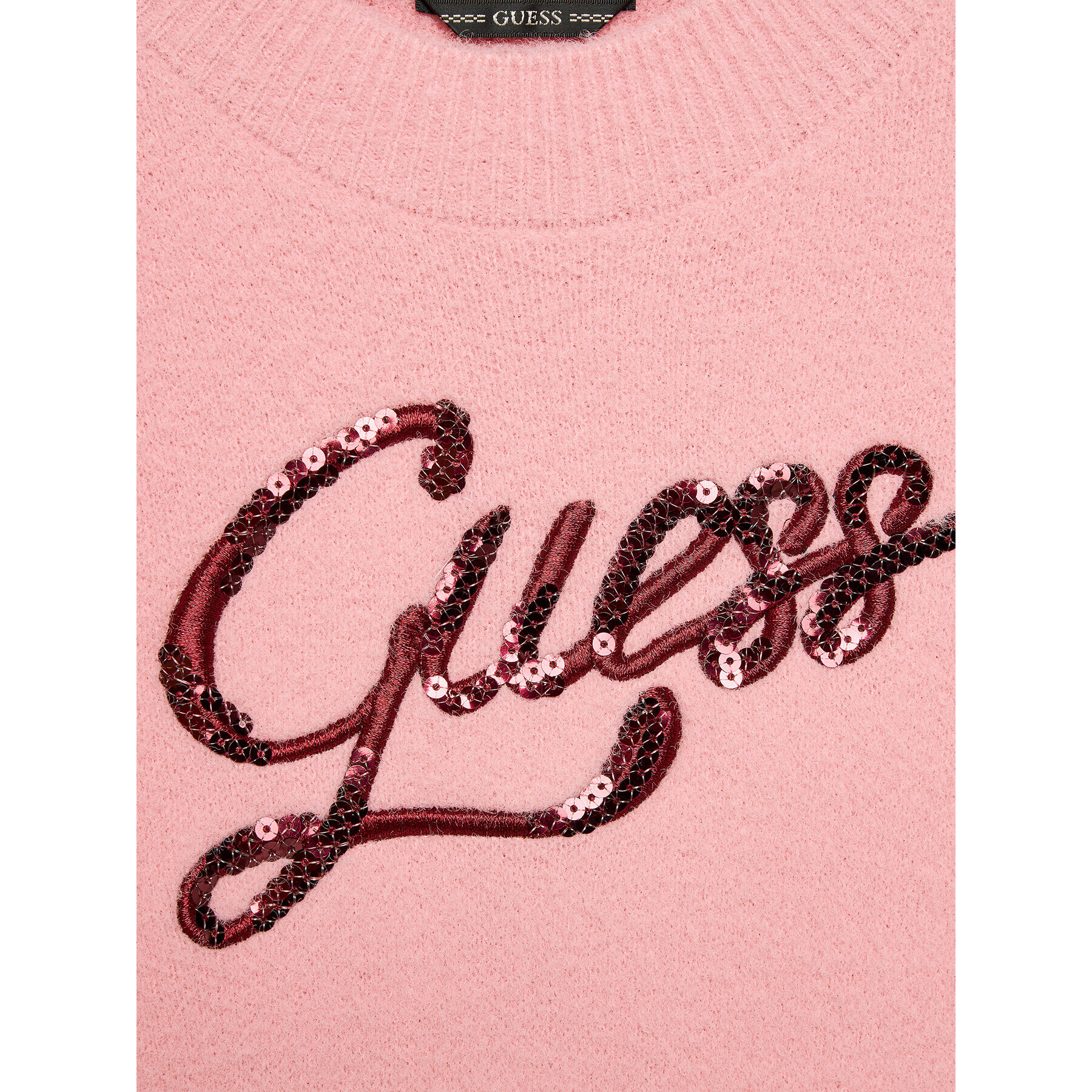 Guess Пуловер J3BR06 Z2YA0 Розов Regular Fit - Pepit.bg