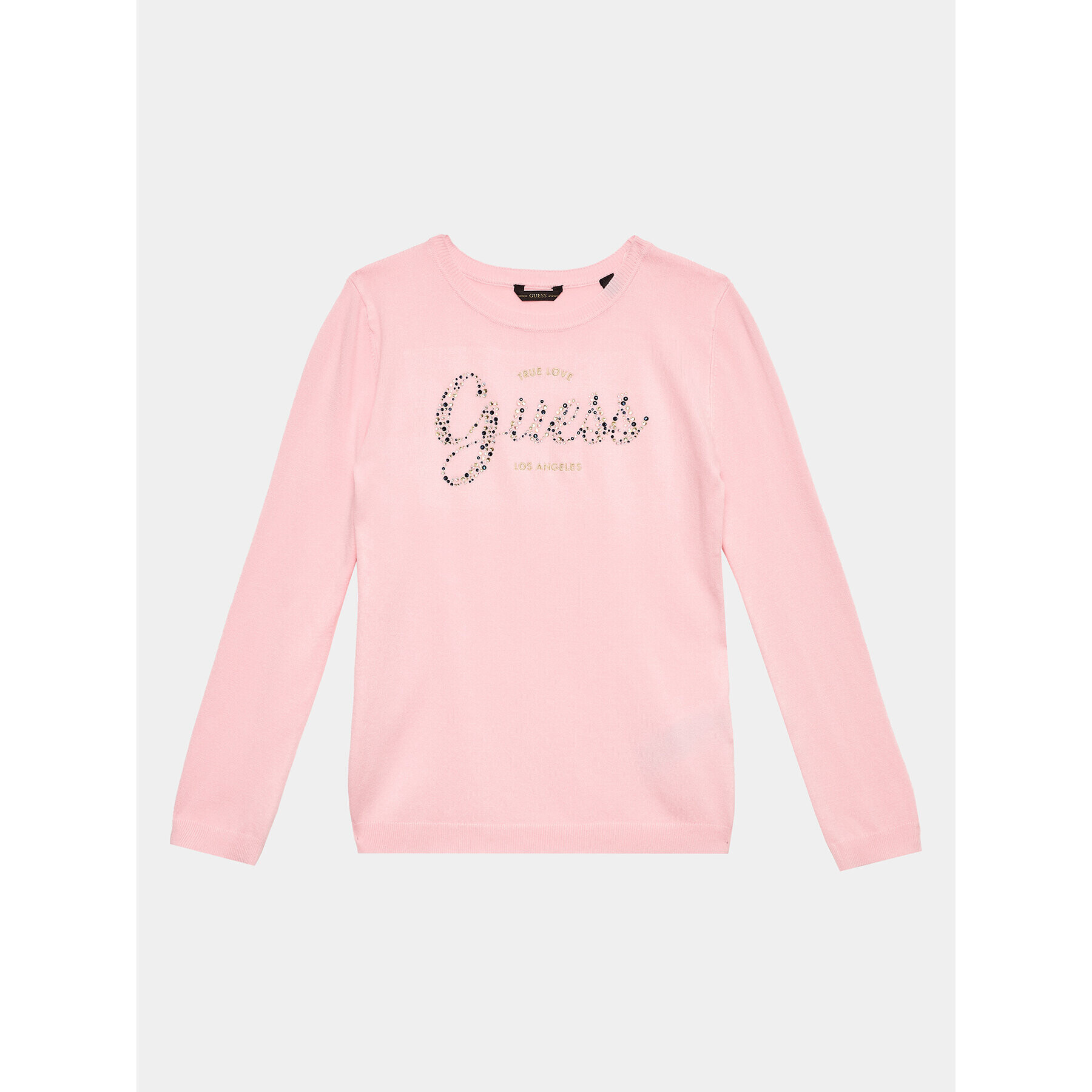 Guess Пуловер J3YR05 Z2NQ2 Розов Regular Fit - Pepit.bg