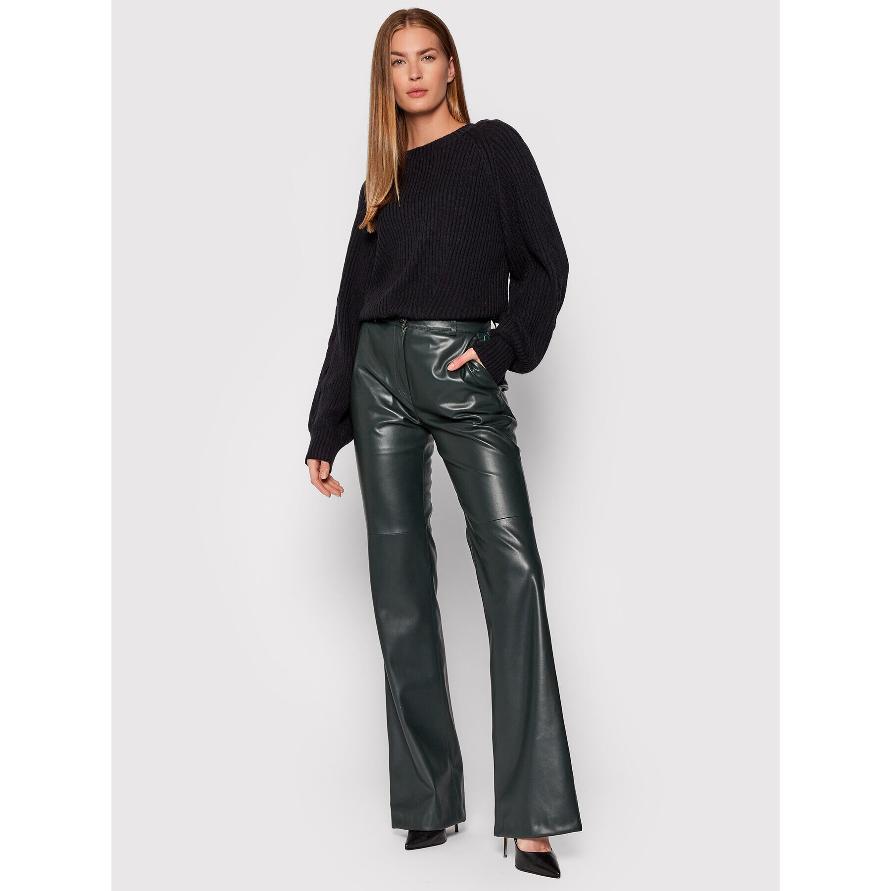 Guess Пуловер Jodie W1BR46 Z2WJ0 Черен Regular Fit - Pepit.bg
